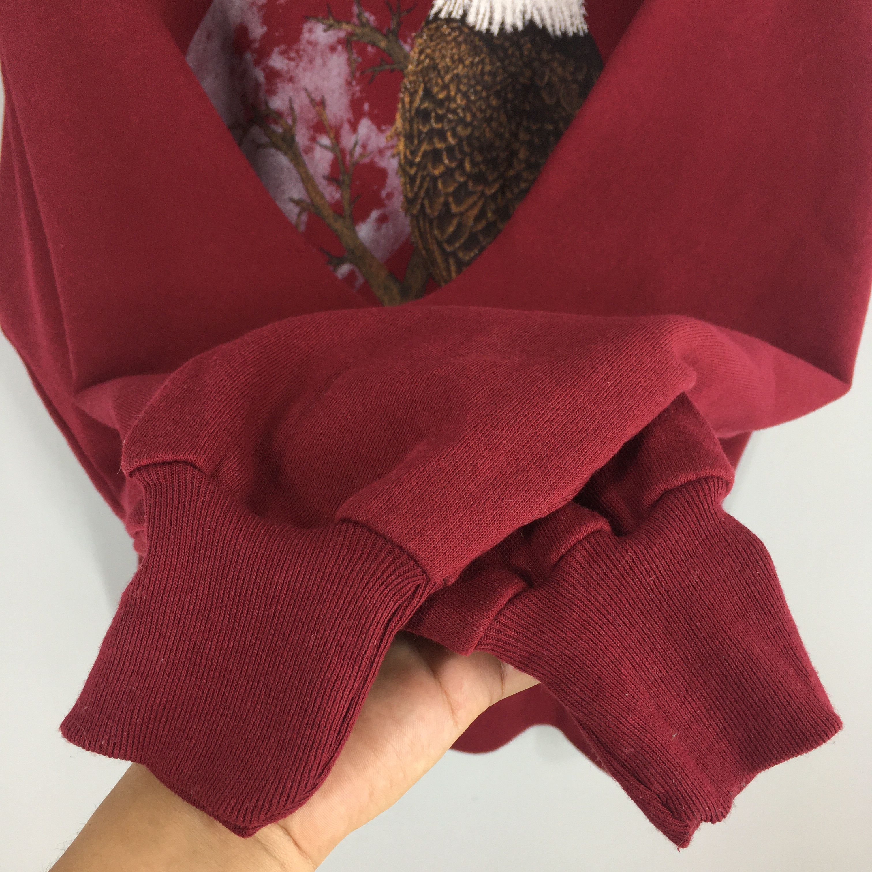 Art Comes First Vintage Eagles Animal Red Sweatshirt 3XLarge Size US XXL / EU 58 / 5 - 4 Thumbnail