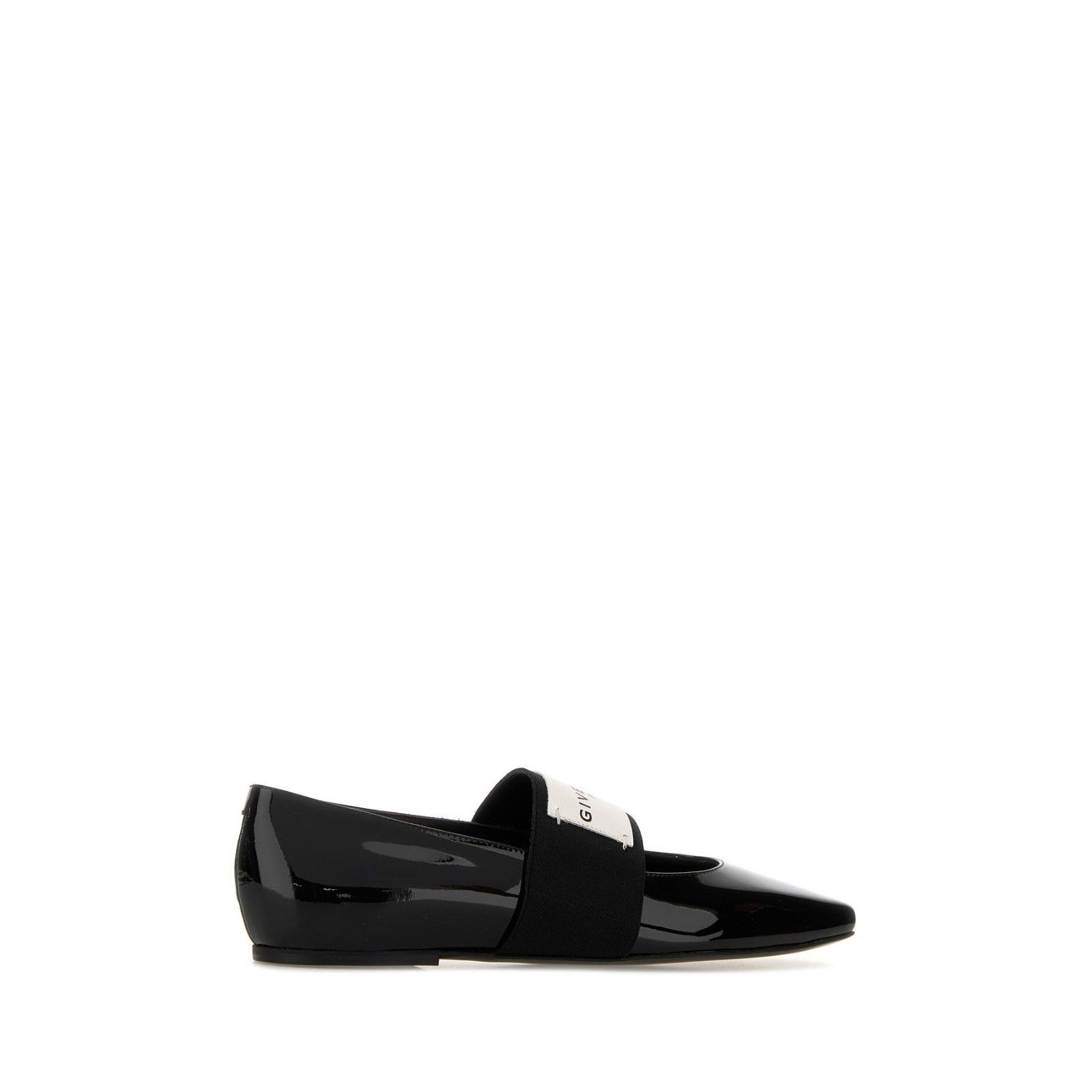 Givenchy GIVENCHY Suared Black Leather Ballerina Flats New & Authenti Size US 10 / IT 40 - 3 Thumbnail