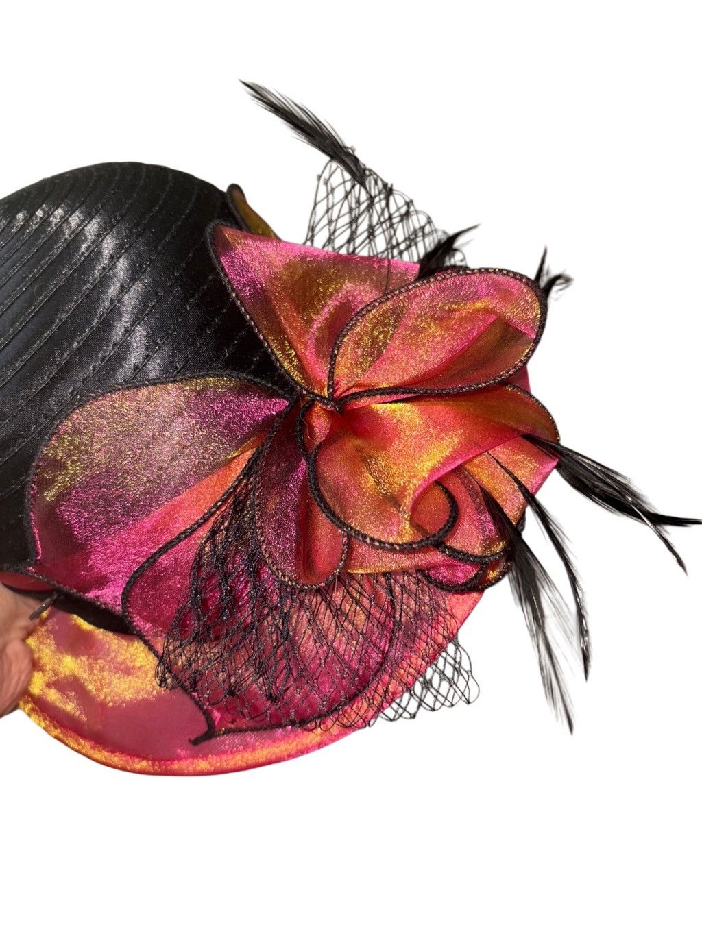 Vintage Kentucky Derby Cloche Hat! NEW Size ONE SIZE - 6 Thumbnail