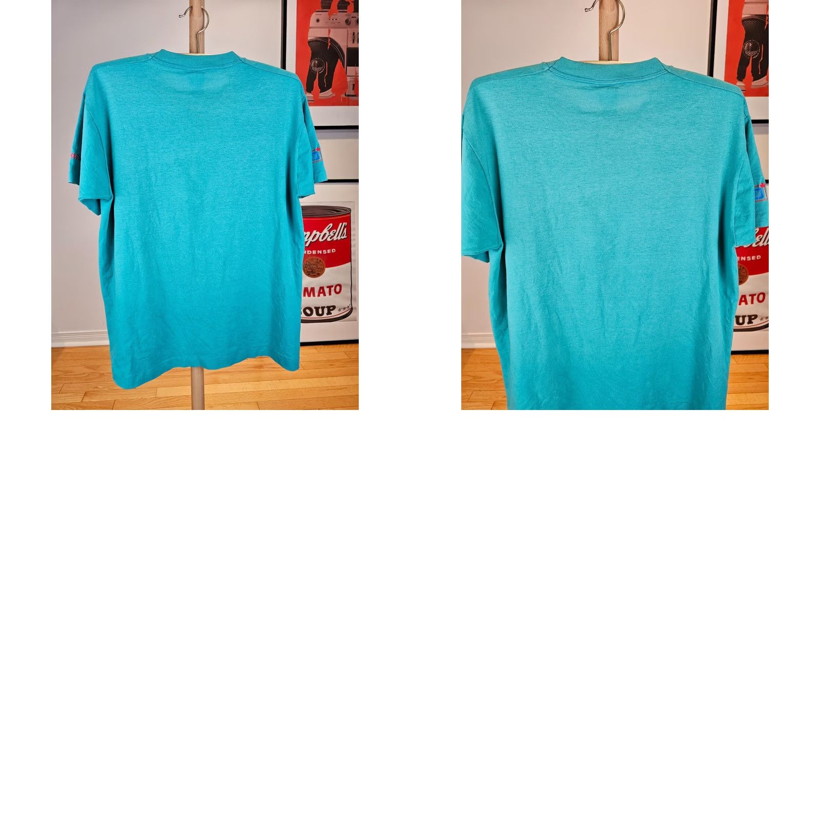 Fruit Of The Loom VINTAGE NARROW AISLE WOODSTOCK STYLE SINGLE STITCH T-SHIRT SZ LARGE Shirt Men XS? Size US L / EU 52-54 / 3 - 8 Thumbnail