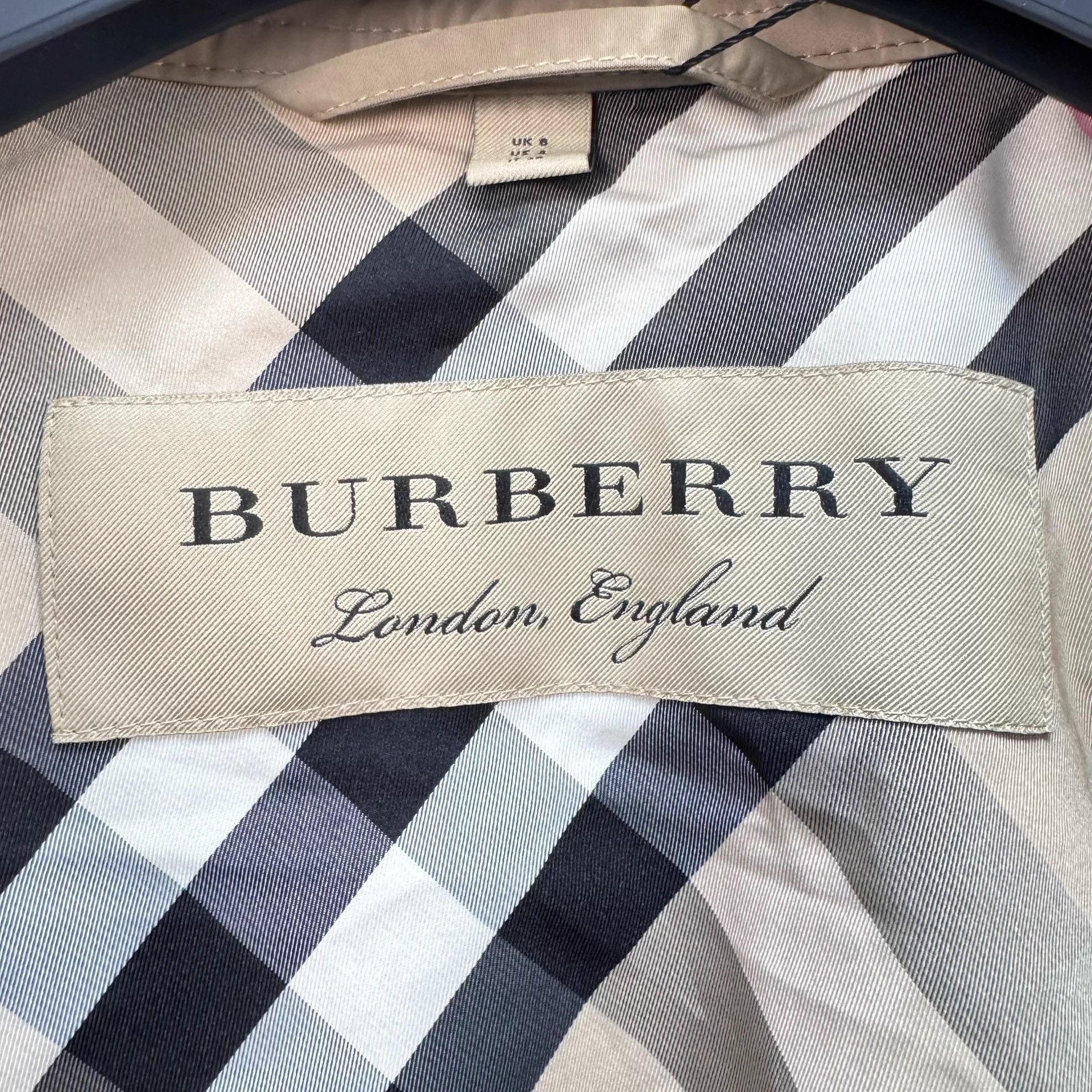 Burberry Burberry Khaki DB Nylon Trench Coat UK6 Mint Size XS / US 0-2 / IT 36-38 - 5 Thumbnail