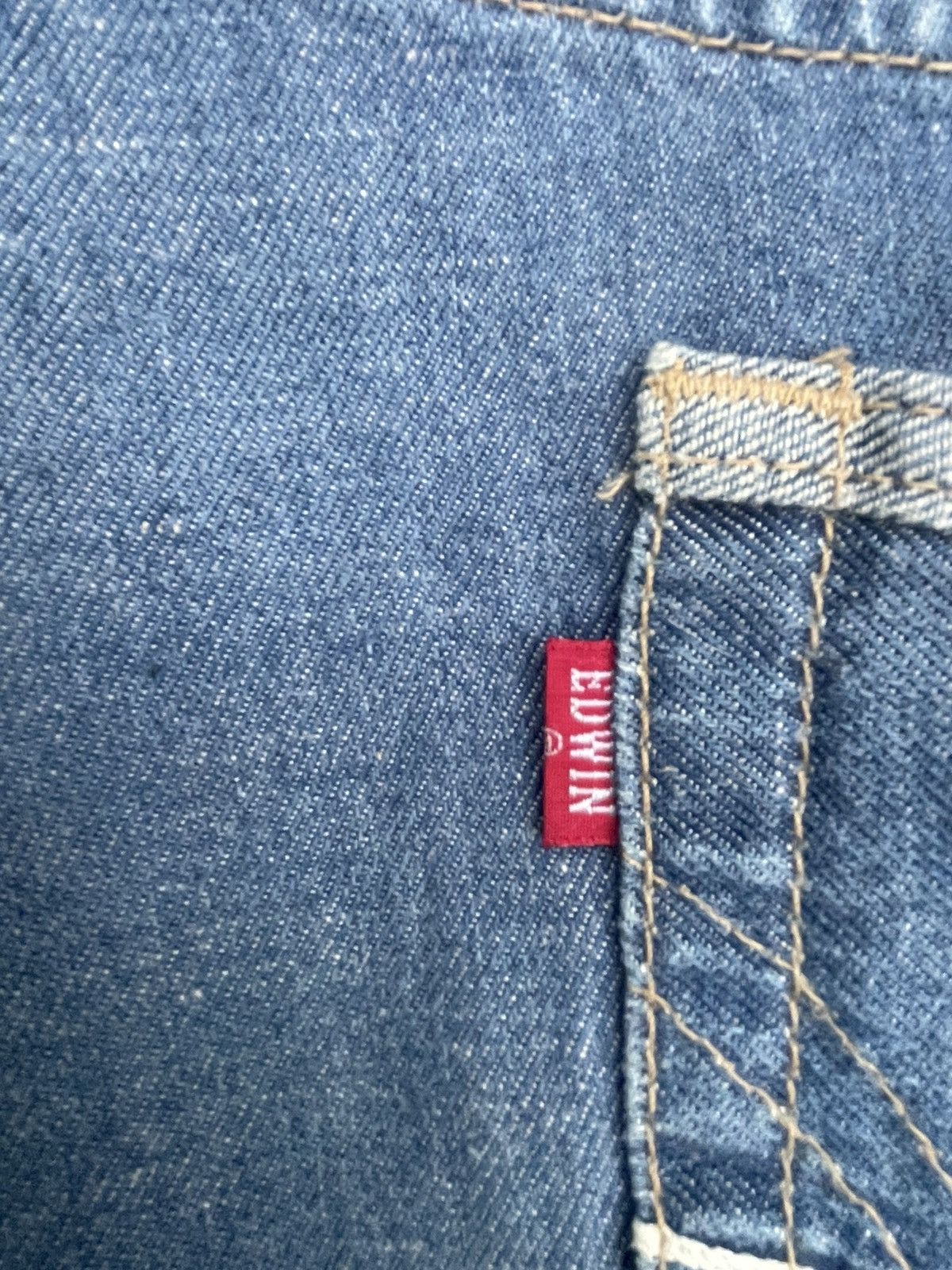 Edwin Vintage 90’s Edwin 505SS9 Grand Blue Selvedge Jeans Size US 33 - 14 Thumbnail
