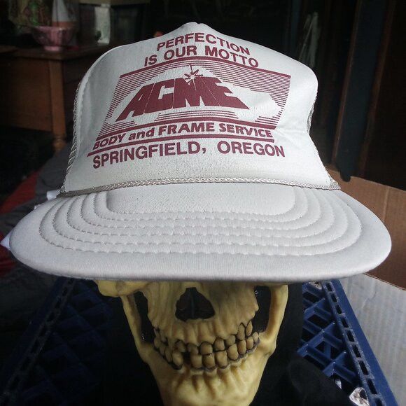 Vintage DS Vintage Acme Body & Frame Service Rope Snap Trucker Hat Size ONE SIZE - 1 Thumbnail