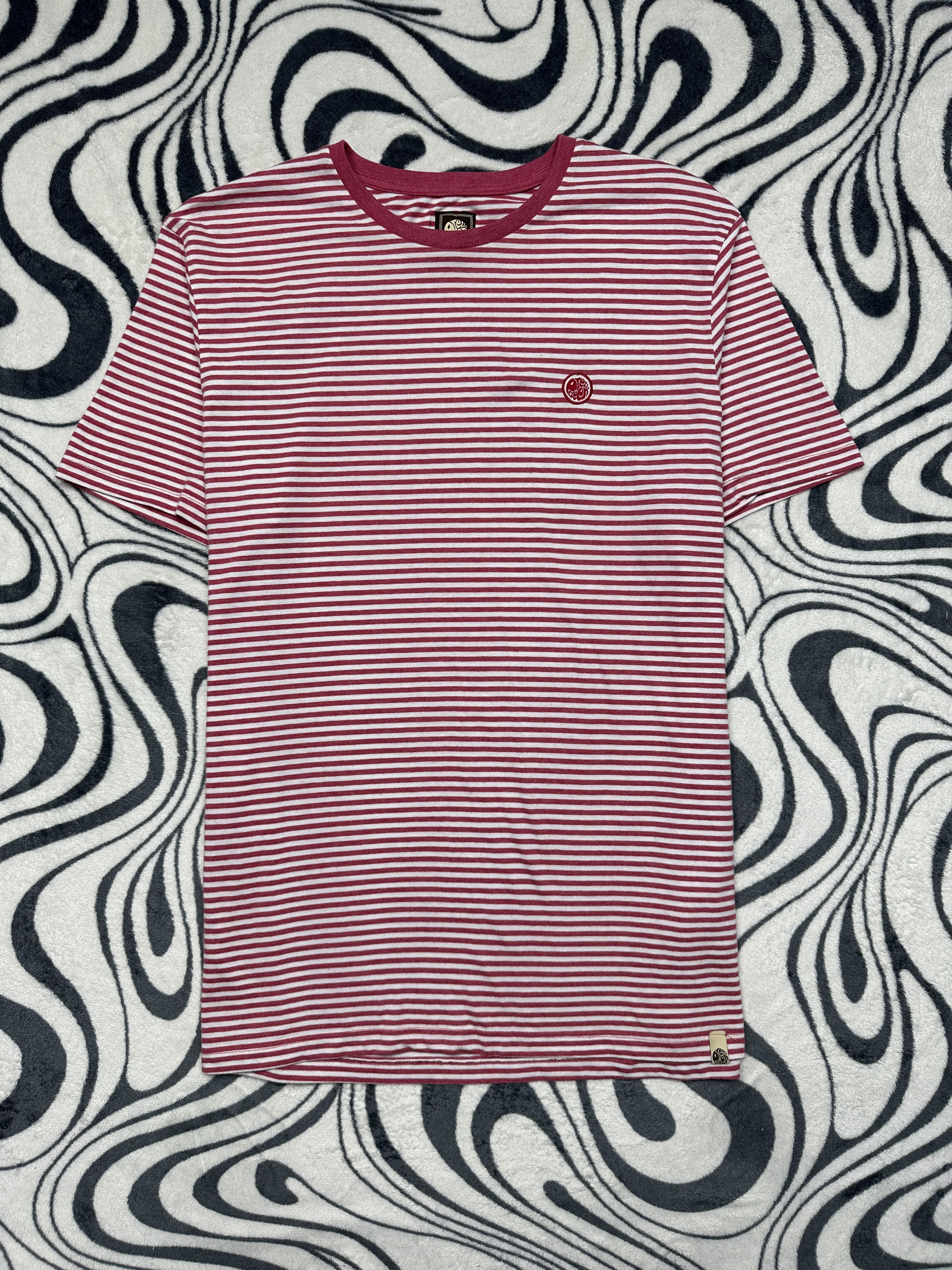 Pretty Green Pretty Green Mens Striped T-Shirt Size US XXL / EU 58 / 5 - 1 Thumbnail