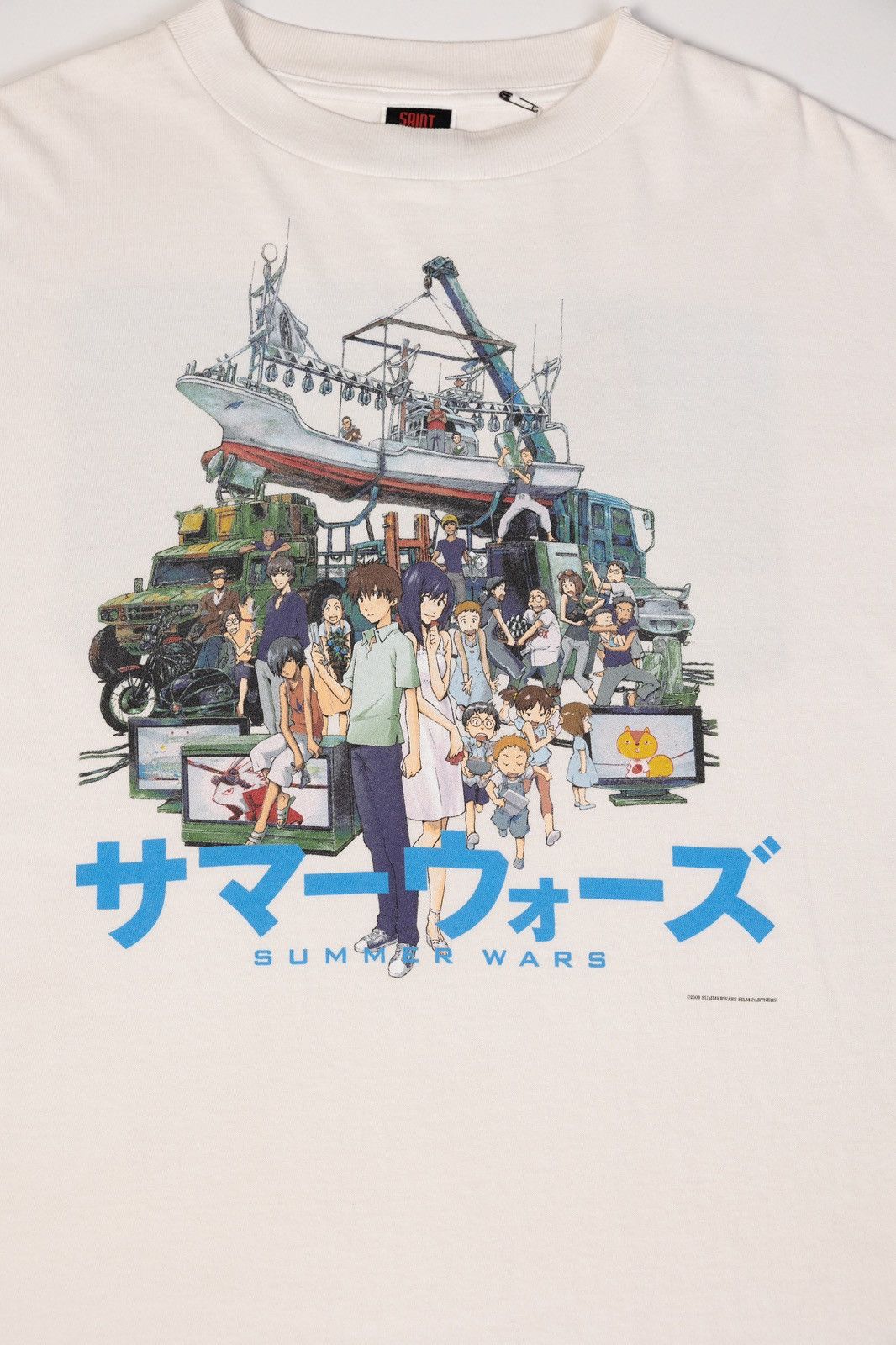 Saint Michael Saint Michael Summer Wars Anime Tee Size US M / EU 48-50 / 2 - 2 Thumbnail