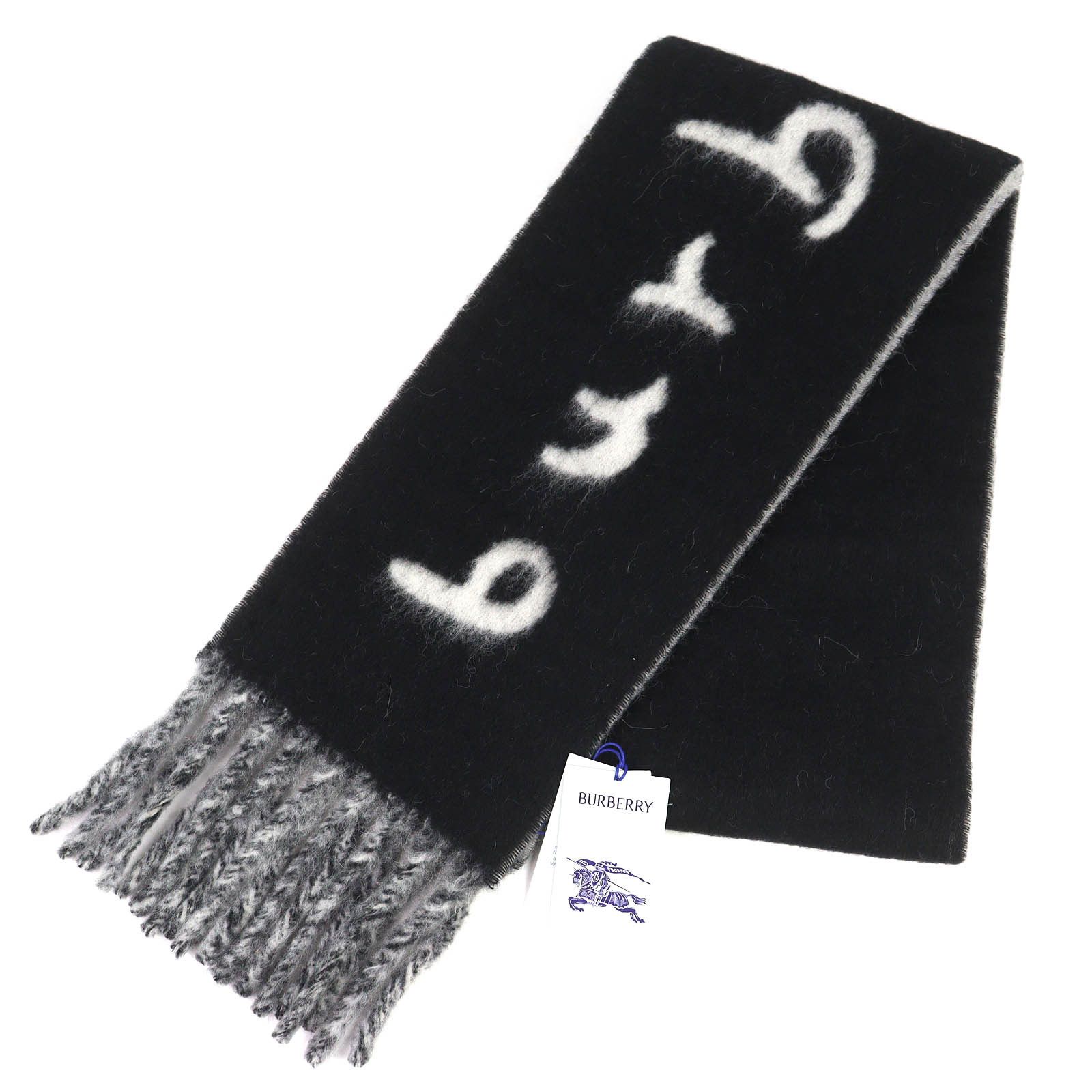 Burberry Burberry Burberry Alpaca Wool Scarf Textile Scarf DUTY FREE for USA Size ONE SIZE - 1 Thumbnail