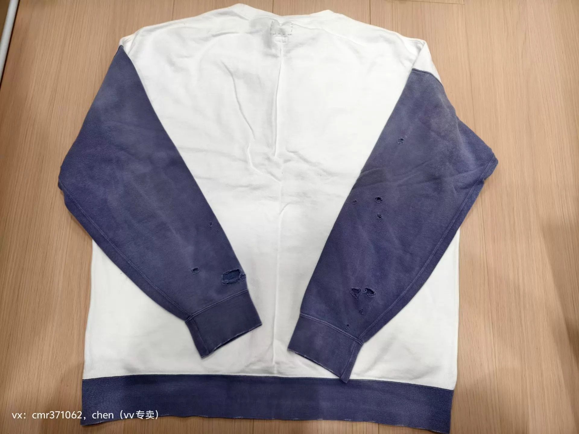 Visvim visvim 20ss jumbo sweat crash distressed fleece colorblock 5 Size US XXL / EU 58 / 5 - 6 Thumbnail