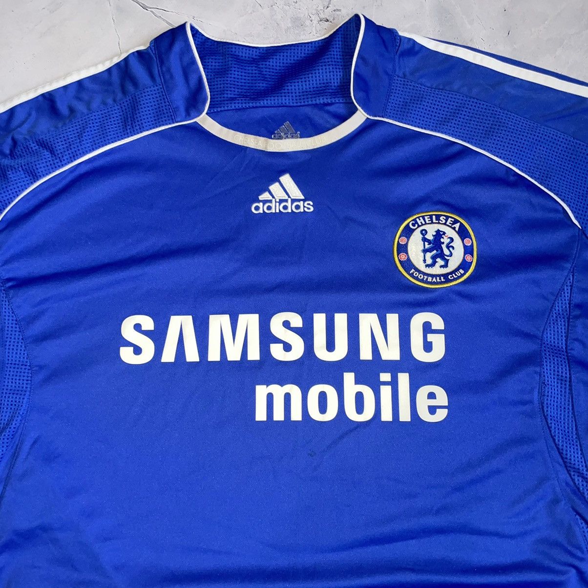 Adidas × Chelsea Soccer Adidas Chelsea 2006 Vintage Jersey Size US XXL / EU 58 / 5 - 2 Thumbnail