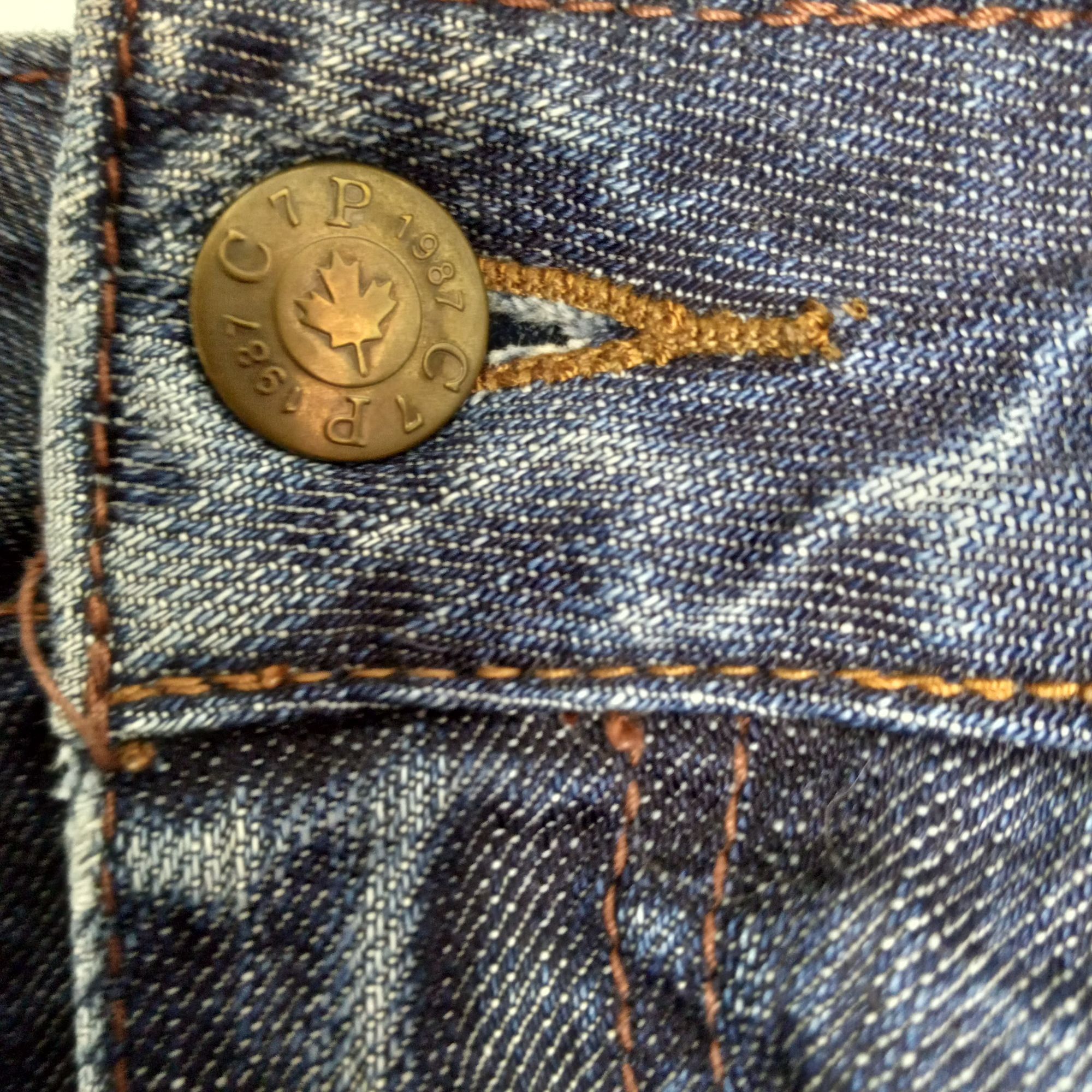 Chip & Pepper Chip & Pepper C7P Size 7 Jeans Womens Straight Leg Blue Deni Size 29" - 6 Thumbnail