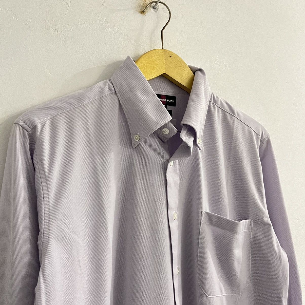 Alexander Julian Alexander Julian - Formal Basic Slim Fit Shirt Size US L / EU 52-54 / 3 - 4 Thumbnail