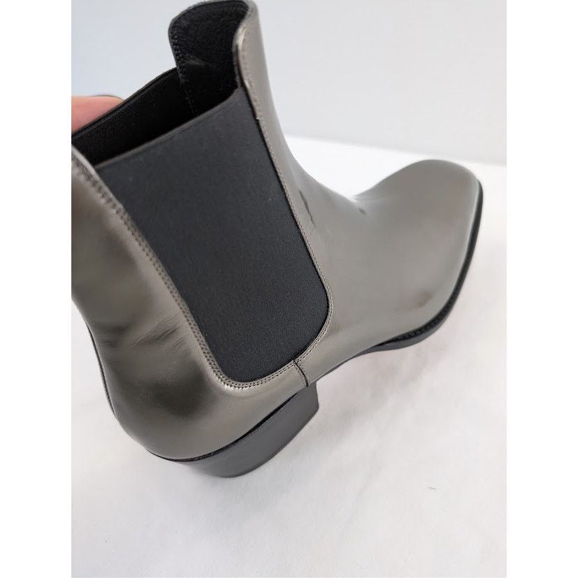 Tom Ford o1rshd1 Q:2 / Men's Chelsea Boots in Shinny Green Size US 10 / EU 43 - 15 Thumbnail