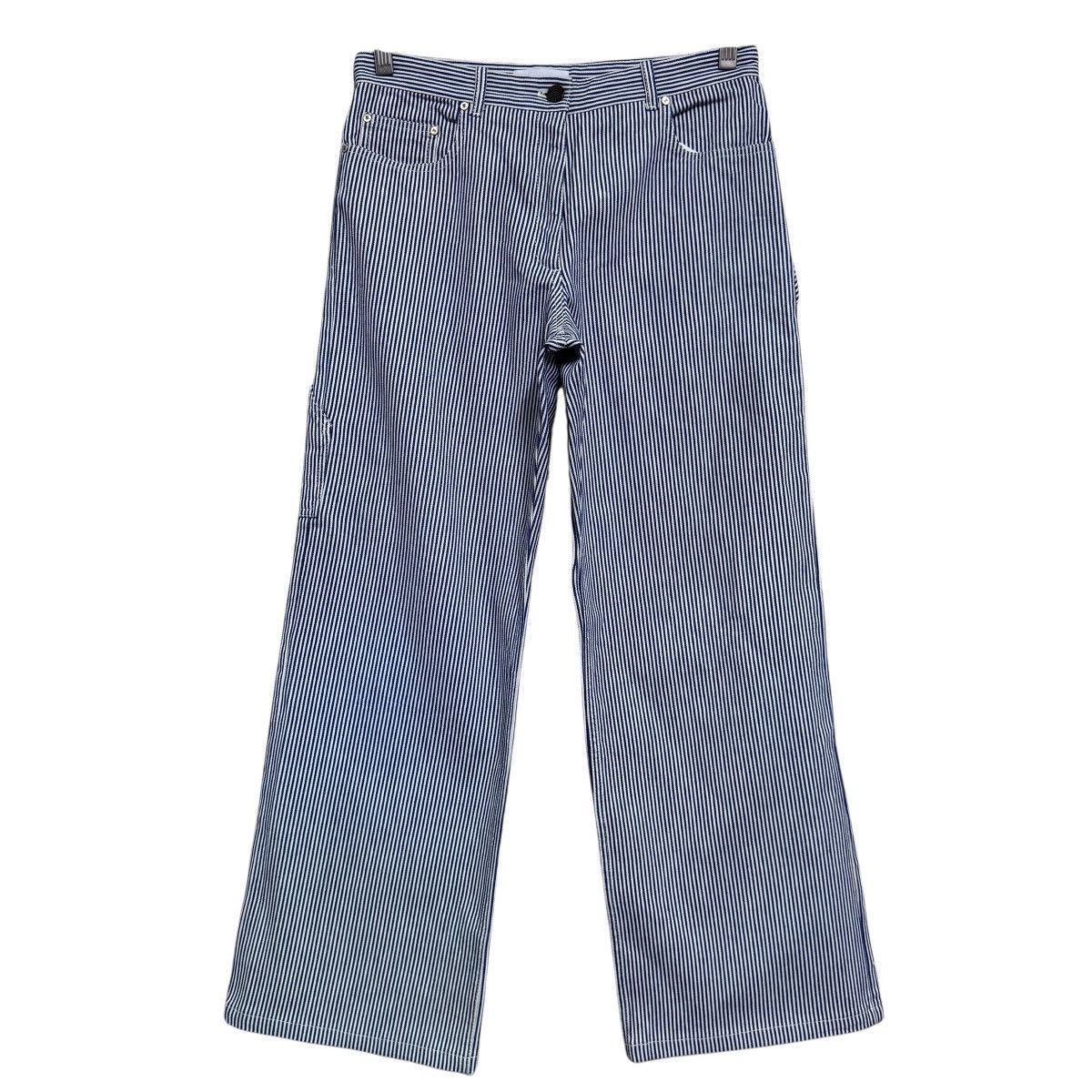 Celine Celine Denim Hickory Carpenter Pants Size 31" - 17 Thumbnail