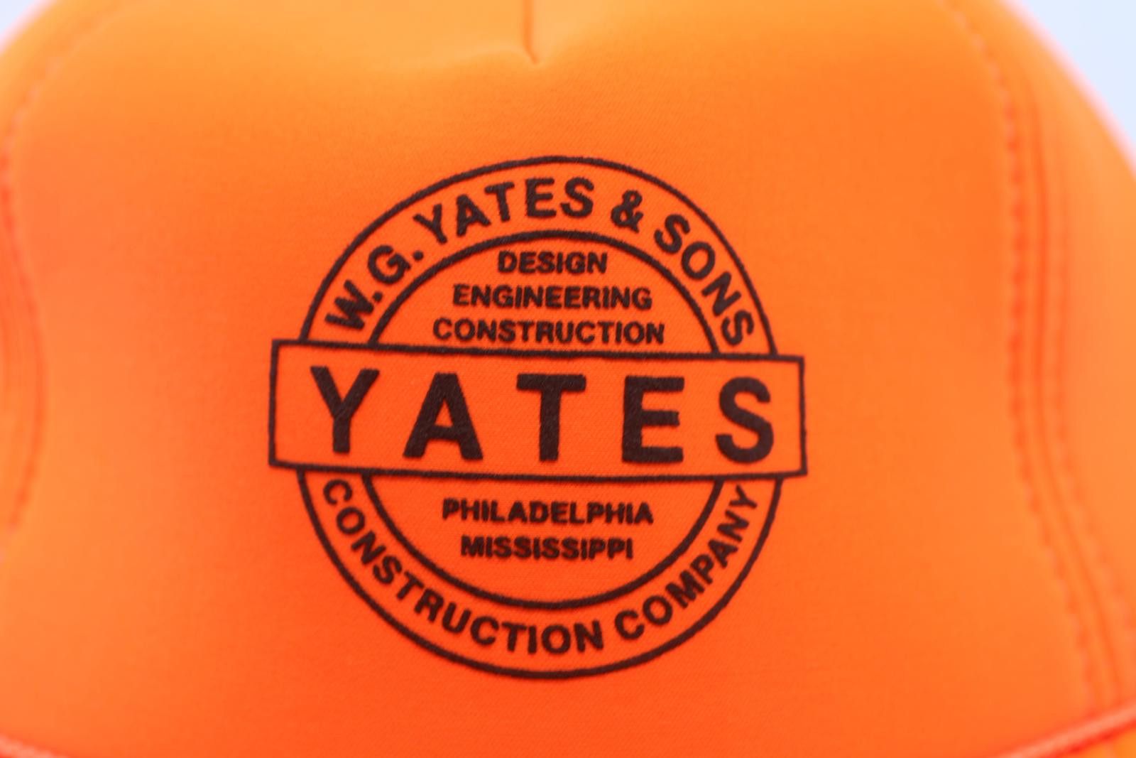 The Hundreds Vintage W.G. Yates & Sons Orange Safety Cap Construction #1 Size ONE SIZE - 2 Thumbnail