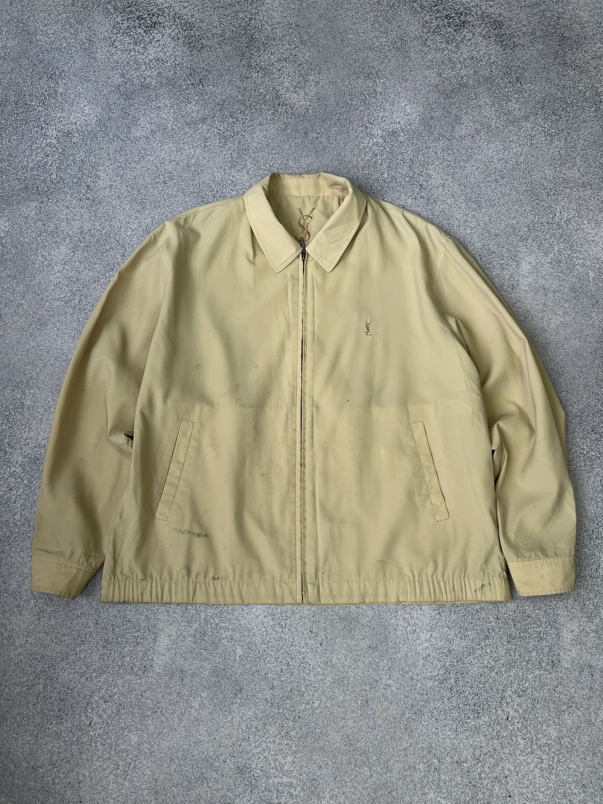 Vintage × Yves Saint Laurent Vintage YSL Yves Saint Laurent detroit light jacket Size US L / EU 52-54 / 3 - 3 Thumbnail