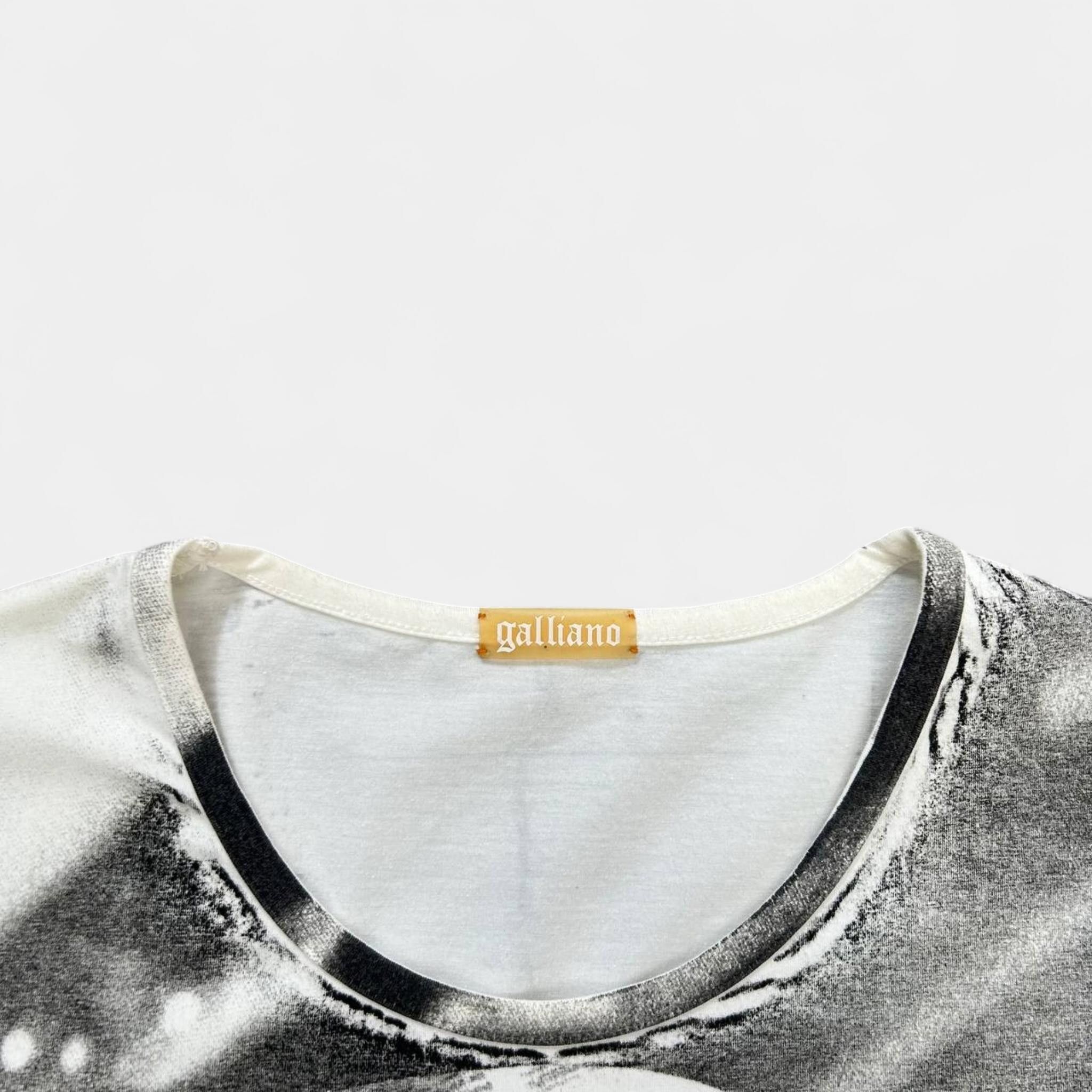 John Galliano Galliano "Galliano's Club" Self-Portrait Graphic Tee Size US M / EU 48-50 / 2 - 4 Thumbnail
