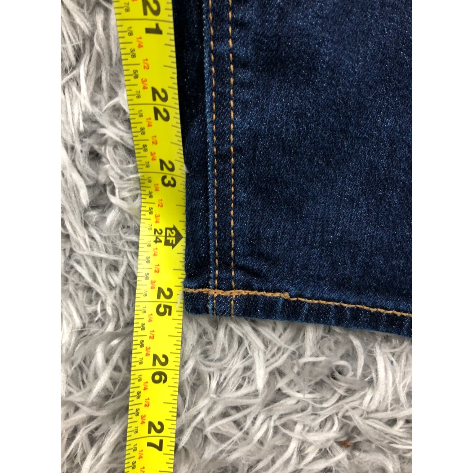 Old Navy Old Navy High Rise Super Skinny Jeans Plus Size 22 Womens Medium Wash Blue Flaw Size 40" / US 18 - 3 Thumbnail