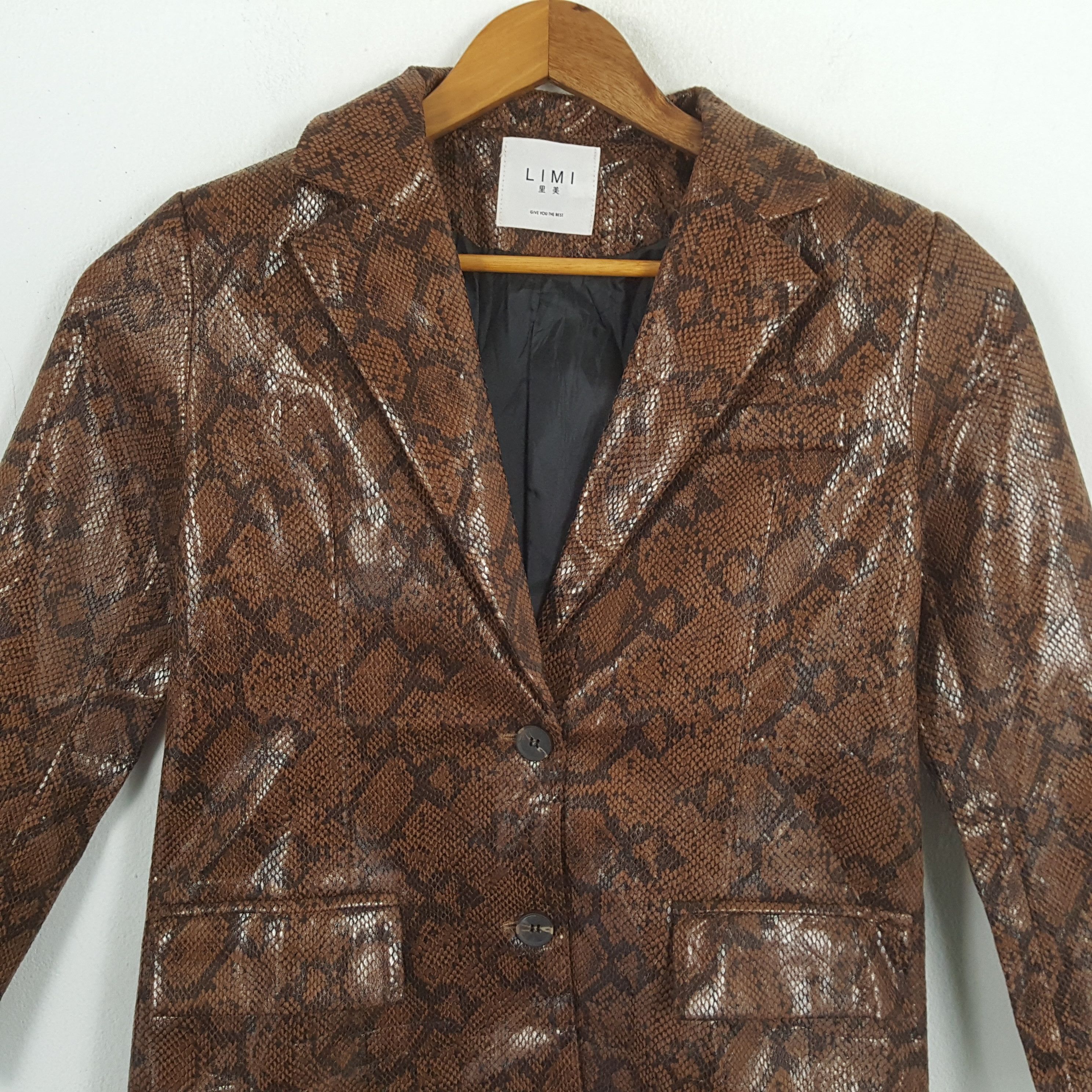 Leather × Rowing Blazers × Vintage Vintage LIMI Blazers Size S / US 4 / IT 40 - 2 Thumbnail