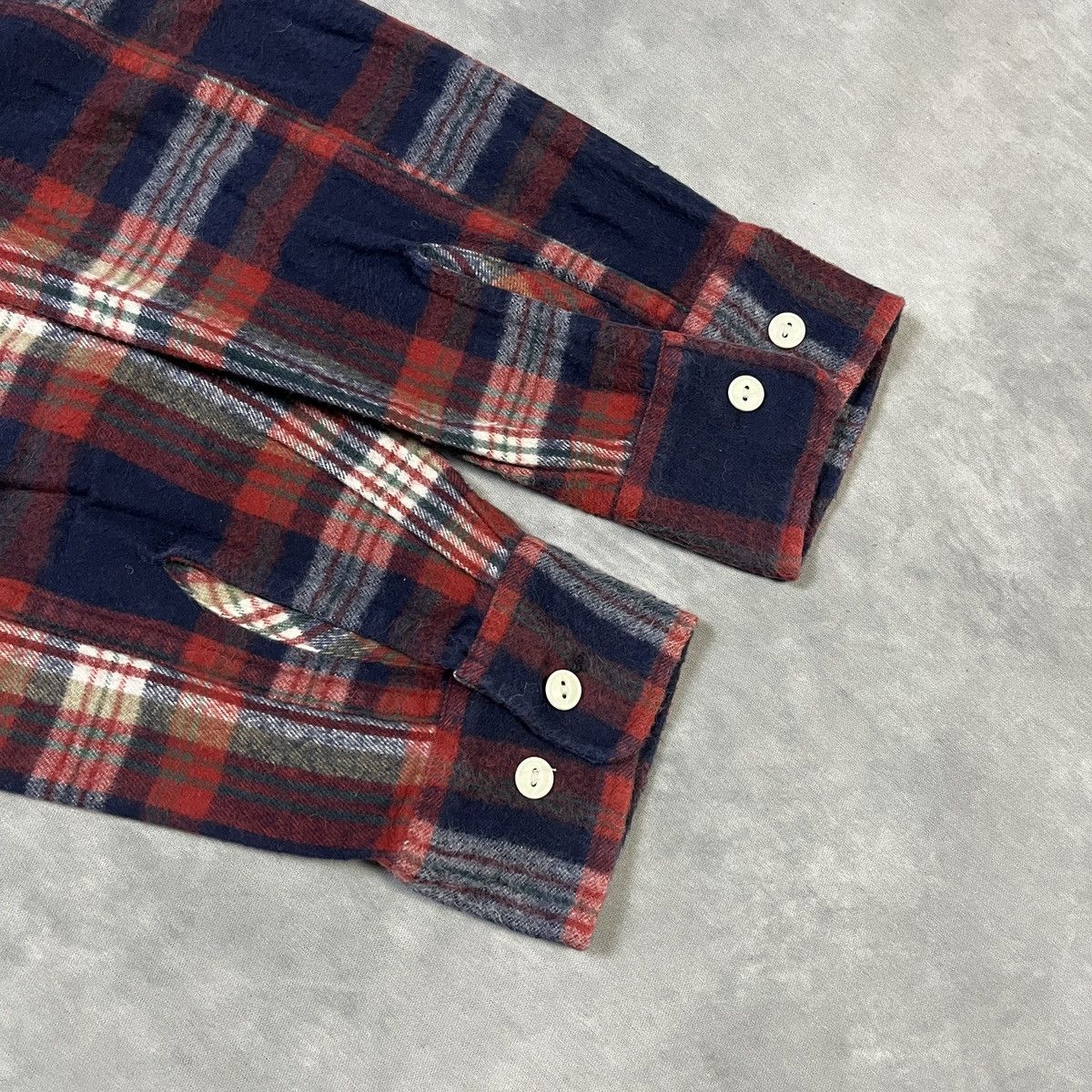 Beams Plus 2000s BEAMS - Flannel Tunic Exclusive Fabric Size S / US 4 / IT 40 - 6 Thumbnail