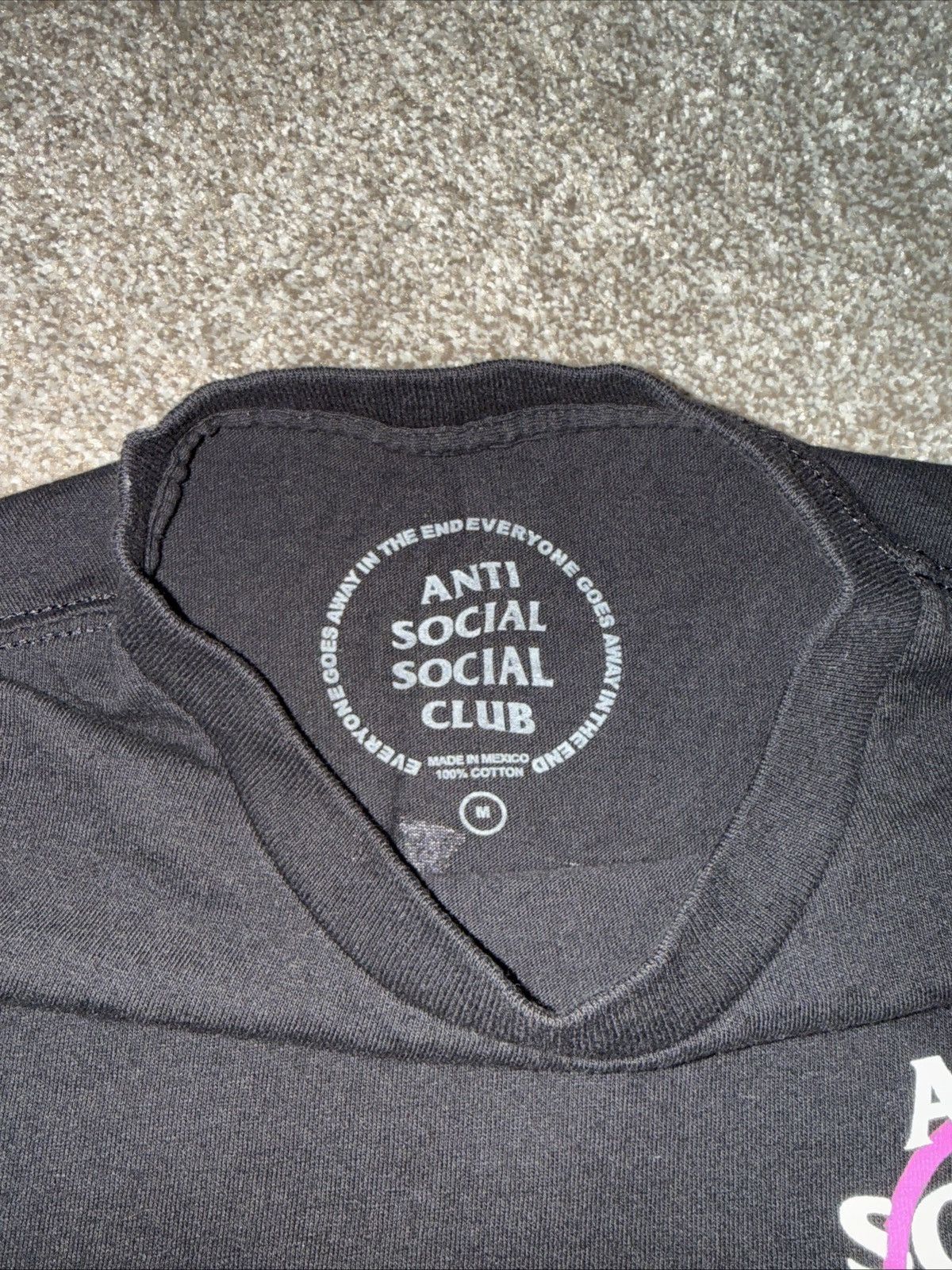 Anti Social Social Club × Fragment Design Anti Social Social Club X Fragment Bolt Tee Size Medium Size US M / EU 48-50 / 2 - 11 Thumbnail