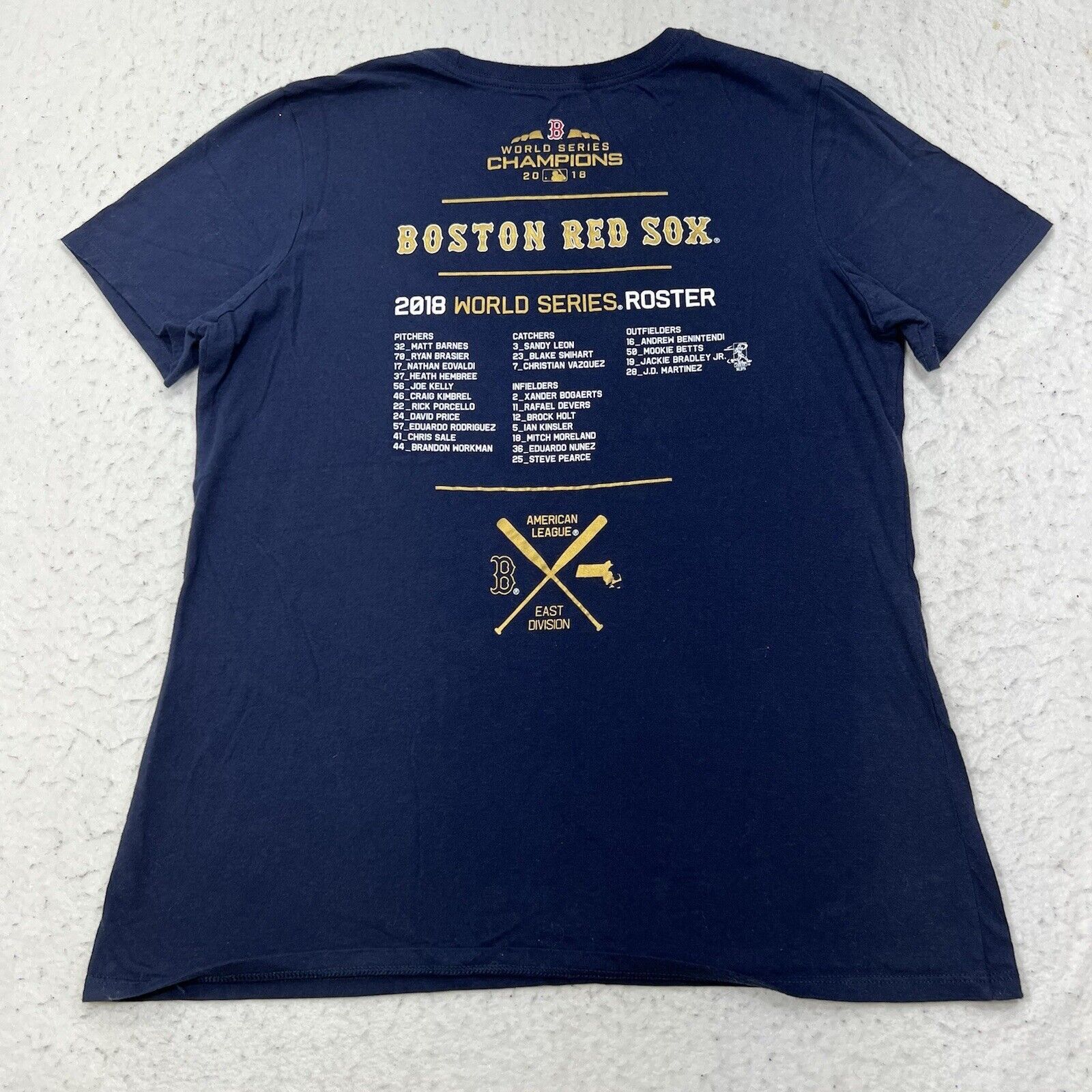 Nike Nike Boston Red Sox Athletic Cut World Series Graphic Tee Size M / US 6-8 / IT 42-44 - 9 Thumbnail