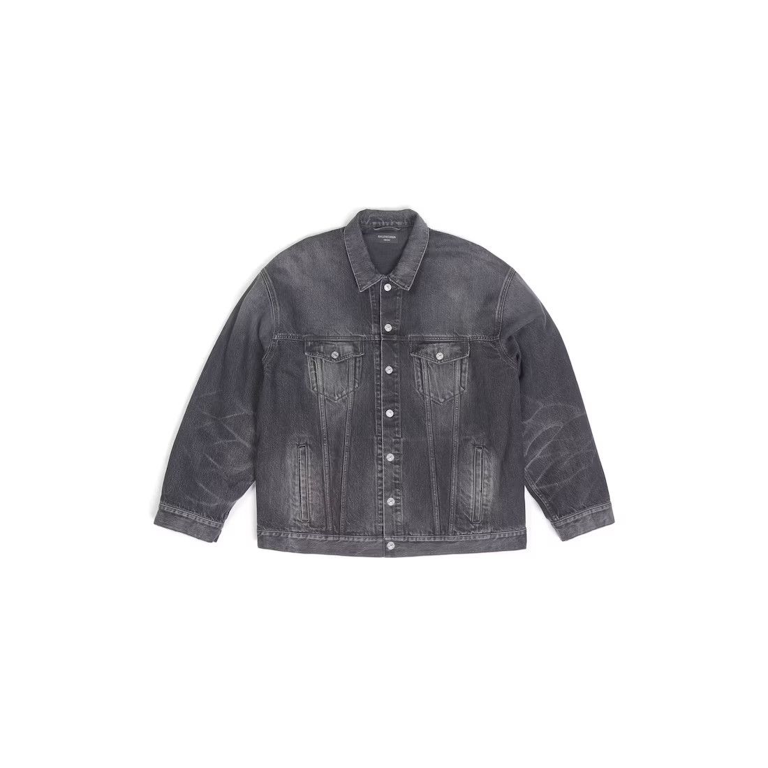 Balenciaga o1srvl11e1124 Mirror Padded Jacket in Black Size US XL / EU 56 / 4 - 1 Thumbnail
