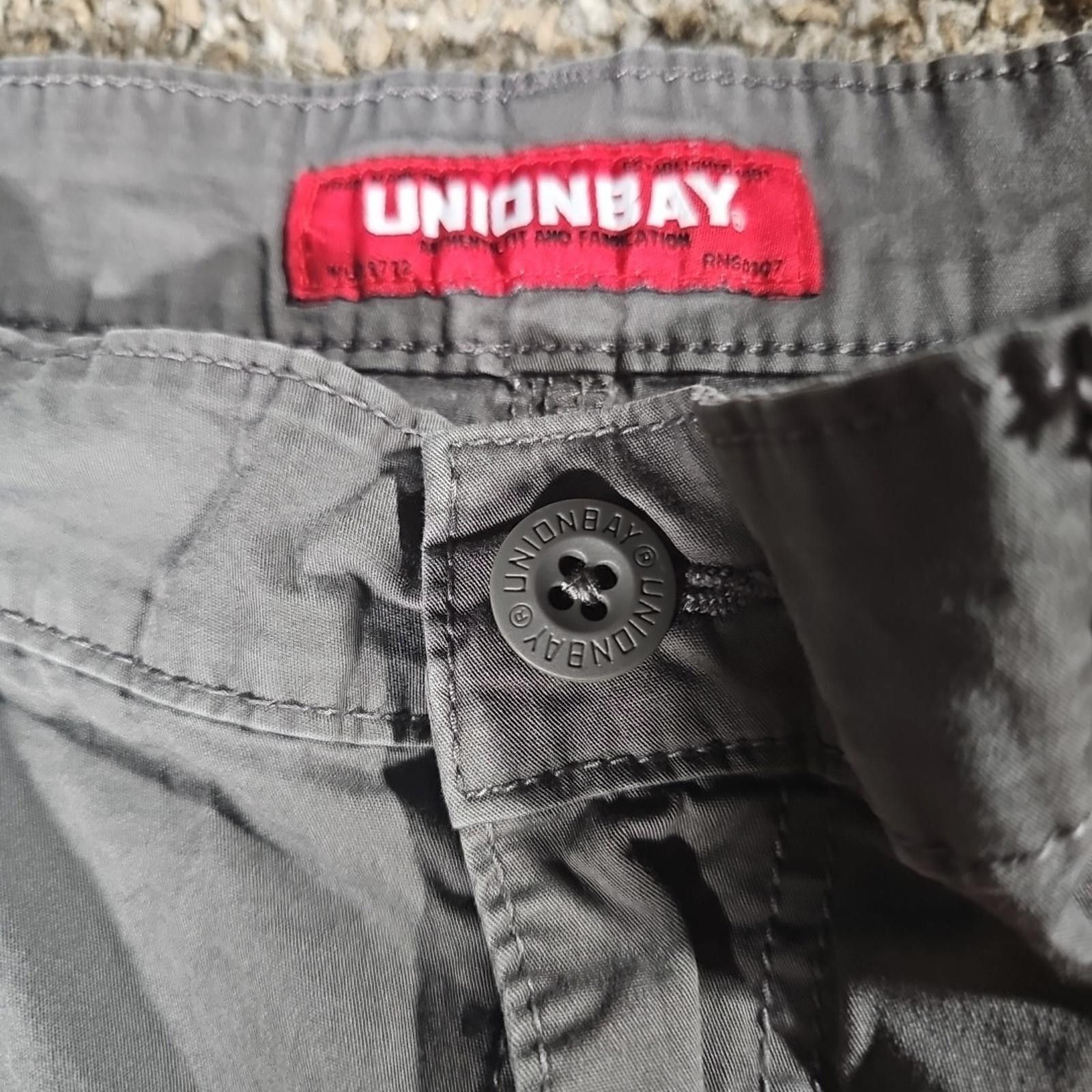 UNIONBAY Unionbay Sz 34 Gray Cargo Shorts Size US 34 / EU 50 - 3 Thumbnail