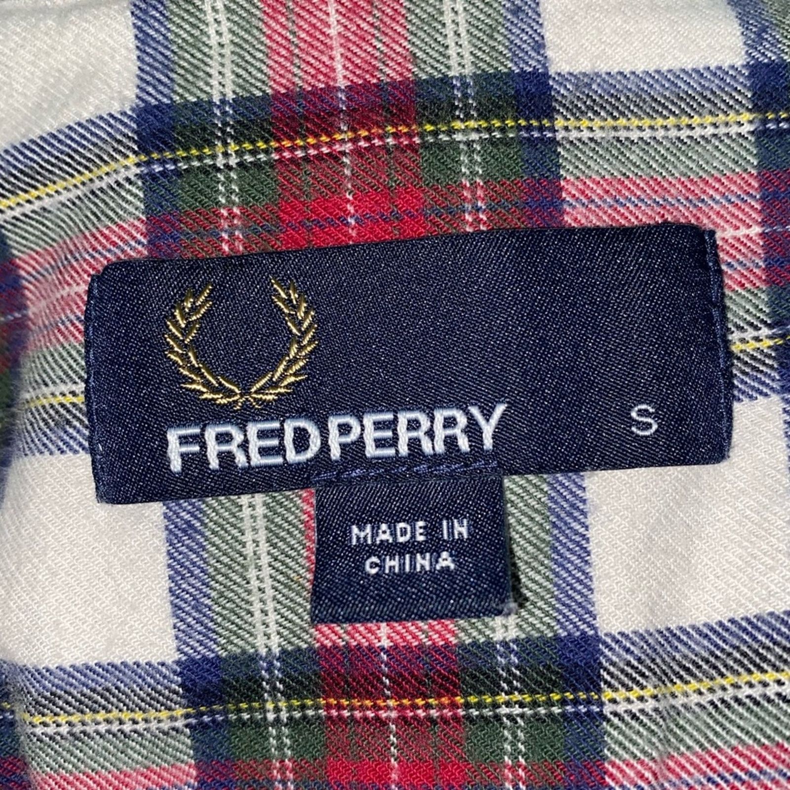 Fred Perry Fred Perry $275 Red White Plaid Flannel Button Down Shirt S Size US S / EU 44-46 / 1 - 5 Thumbnail