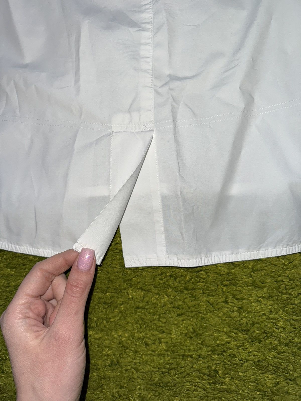 Designer × Rundholz Rundholz avant garde white poplin blouse Size M / US 6-8 / IT 42-44 - 3 Thumbnail