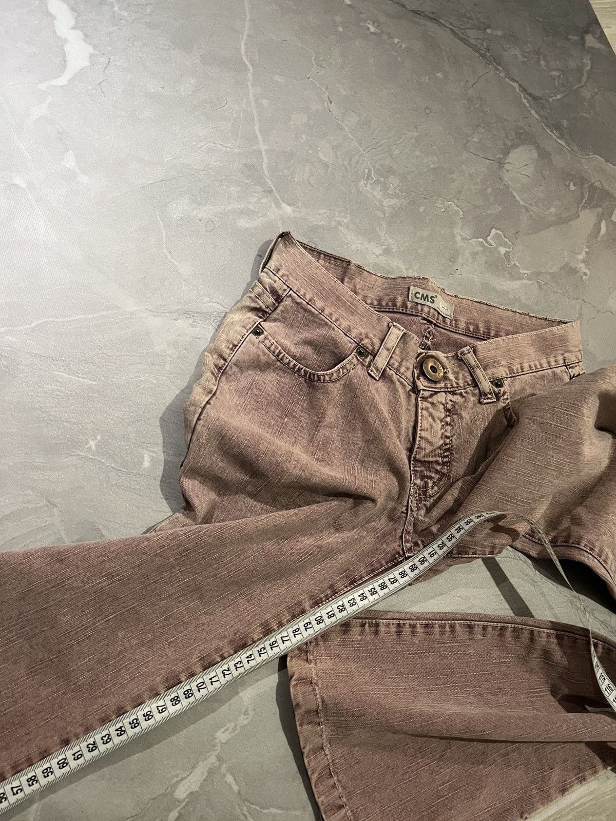 Japanese Brand Japanese Street Style / Pink Y2K Flared / Balenciaga Style Size US 30 / EU 46 - 9 Thumbnail