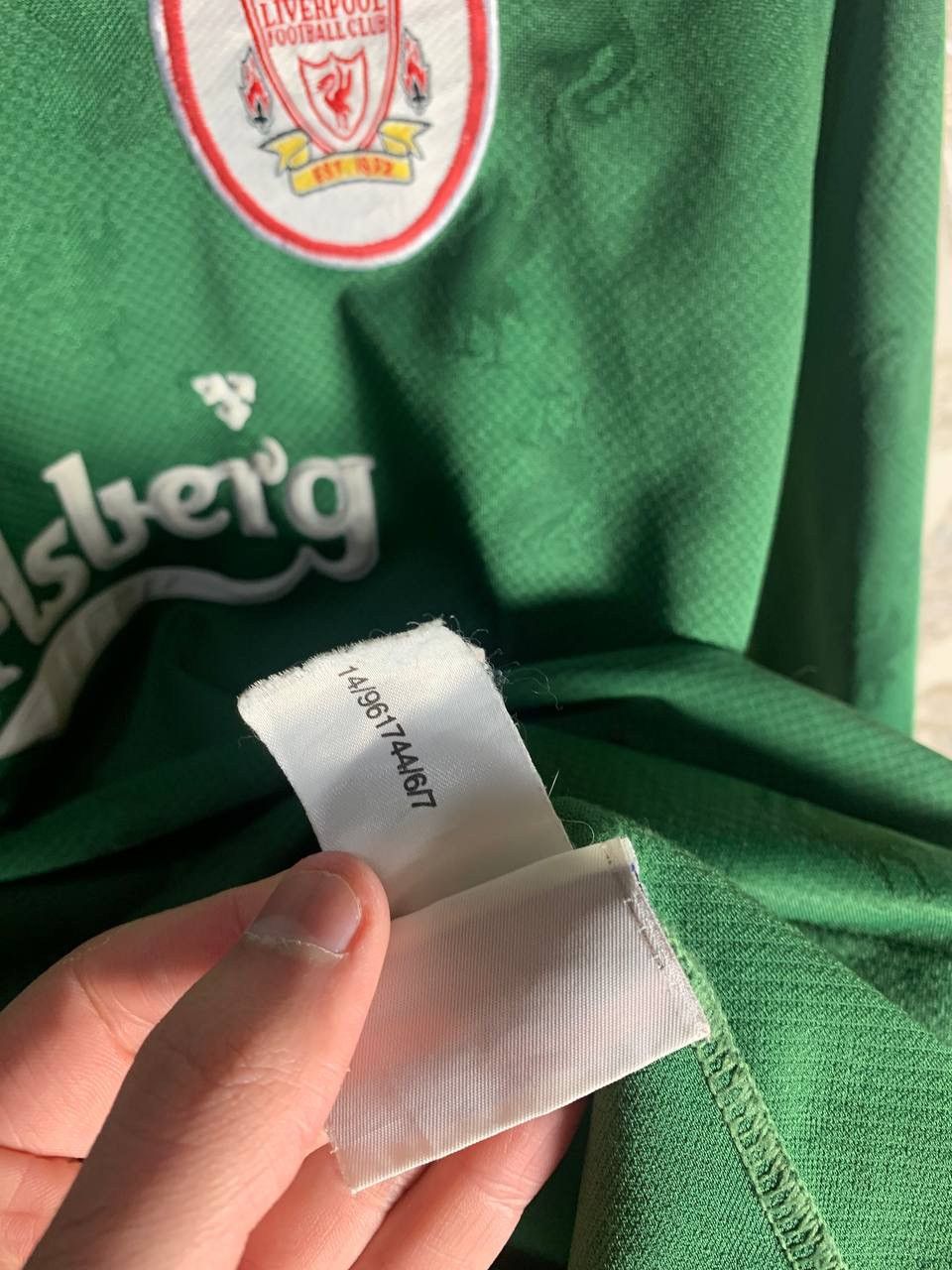 Reebok VERY RARE REEBOK LIVERPOOL ENGLAND SOCCER JERSEY RETRO 90s Size US XS / EU 42 / 0 - 10 Thumbnail