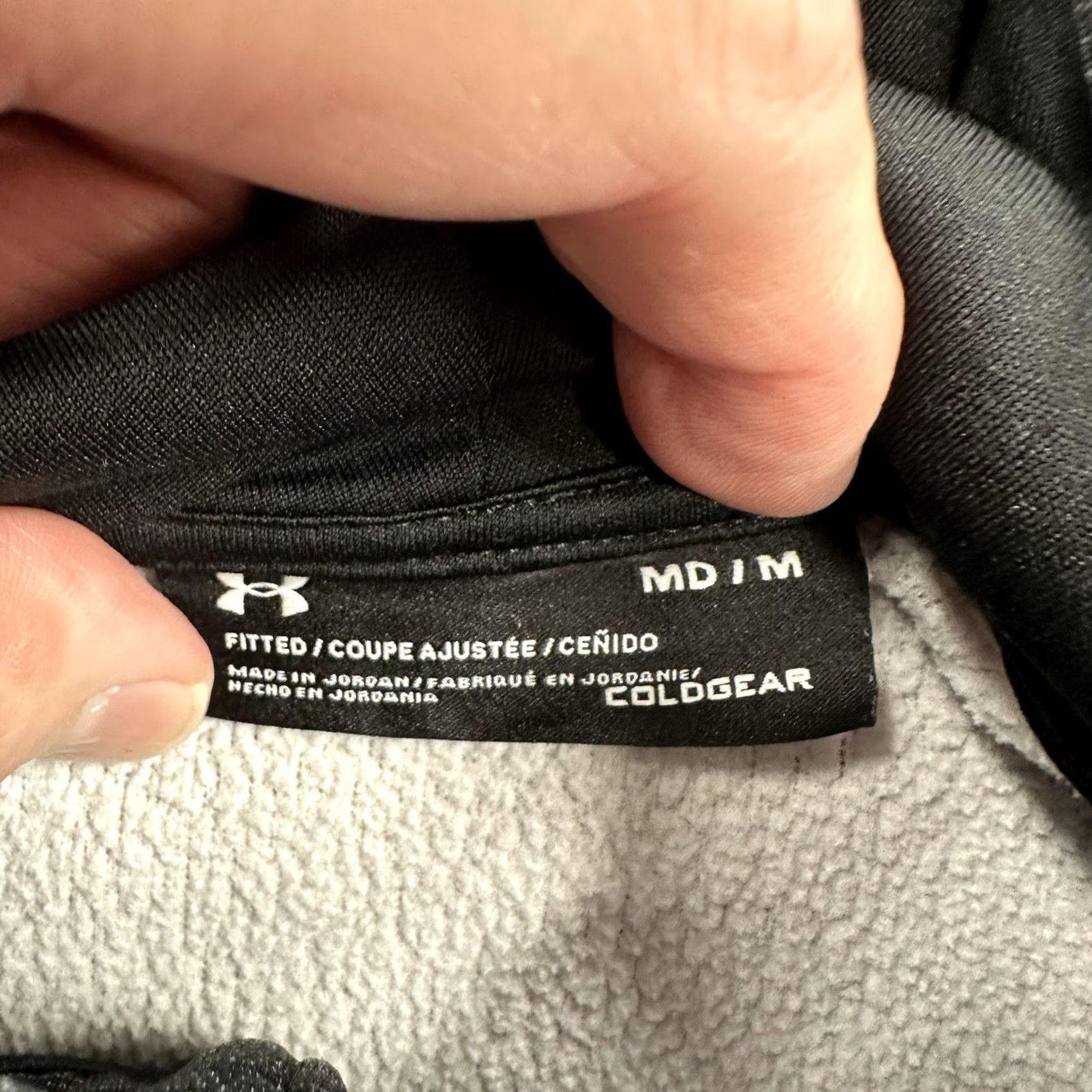 Under Armour Under Armour Hoodie Men M Gray Polyester Gym Training Athletic Pullover Hooded Long Sleeve Size US M / EU 48-50 / 2 - 3 Thumbnail