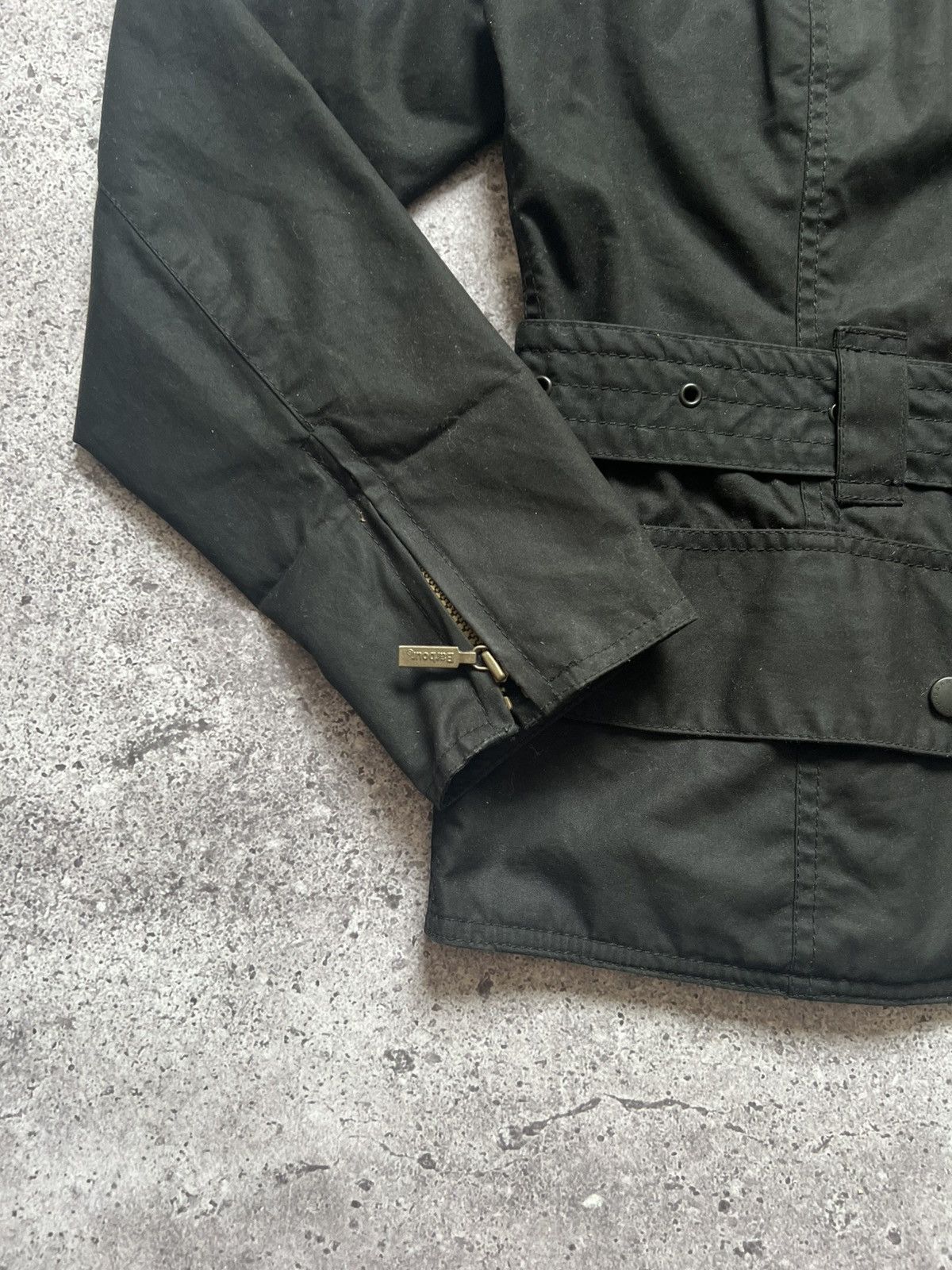 Barbour Barbour International Wax Jacket Waxed Cotton Size L / US 10 / IT 46 - 6 Thumbnail