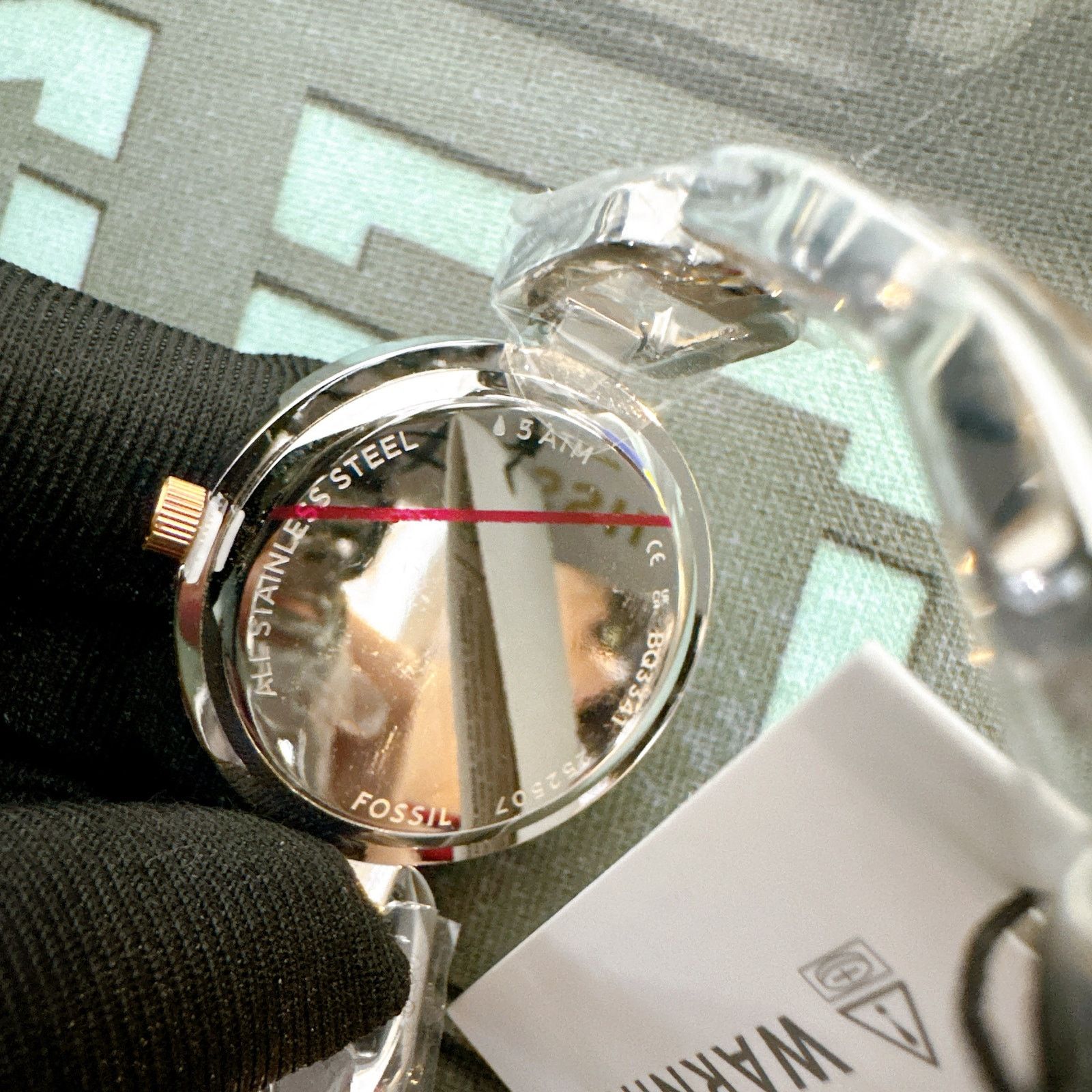 Fossil Fossil BQ3341 Kerrigan Three-Hand Stainless Steel Watch Size ONE SIZE - 5 Thumbnail