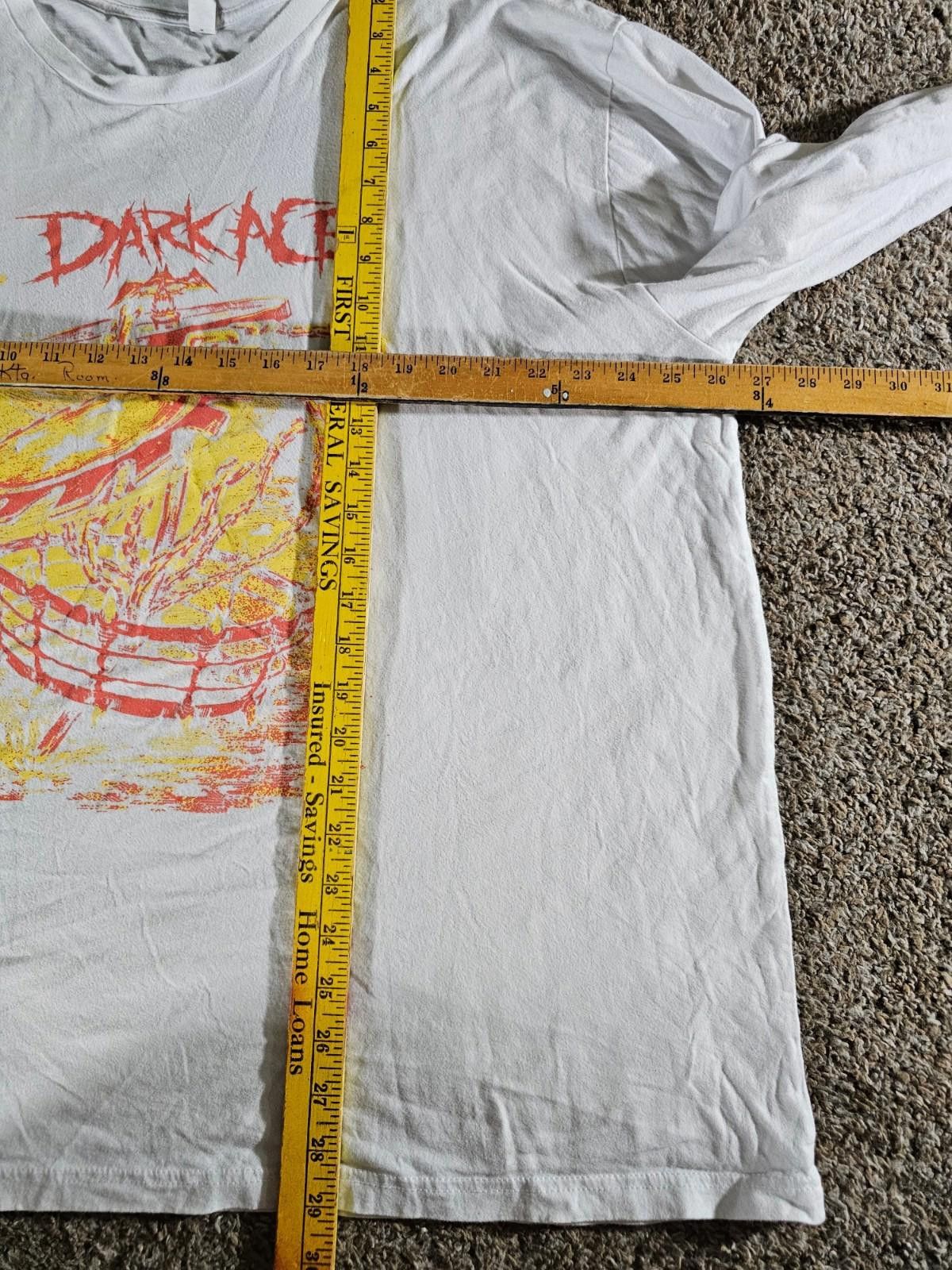Designer dark ace white chapel frisbee golf 3xl Long Sleeve shirt Size US XXL / EU 58 / 5 - 7 Thumbnail