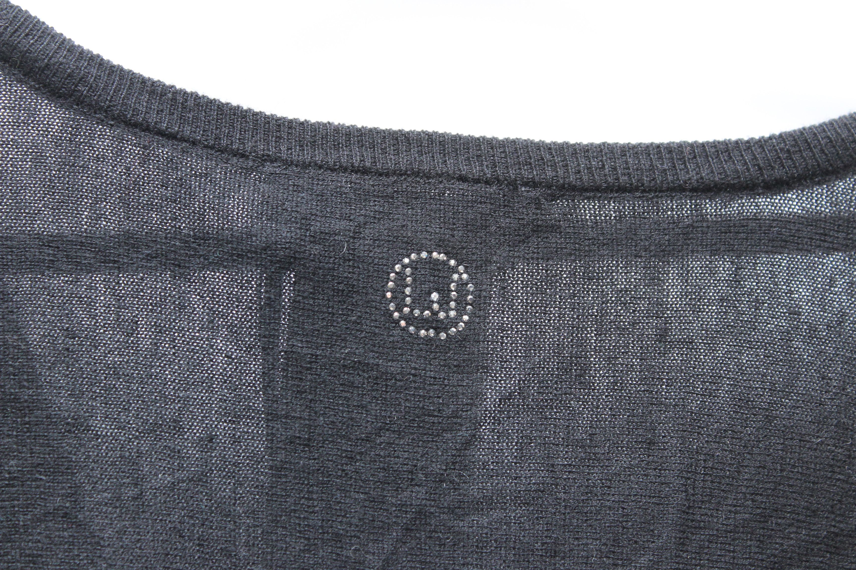 Liu Jo Liu Jo Blouse Sweater Leather Womens Size L Hype Rare Size L / US 10 / IT 46 - 7 Thumbnail