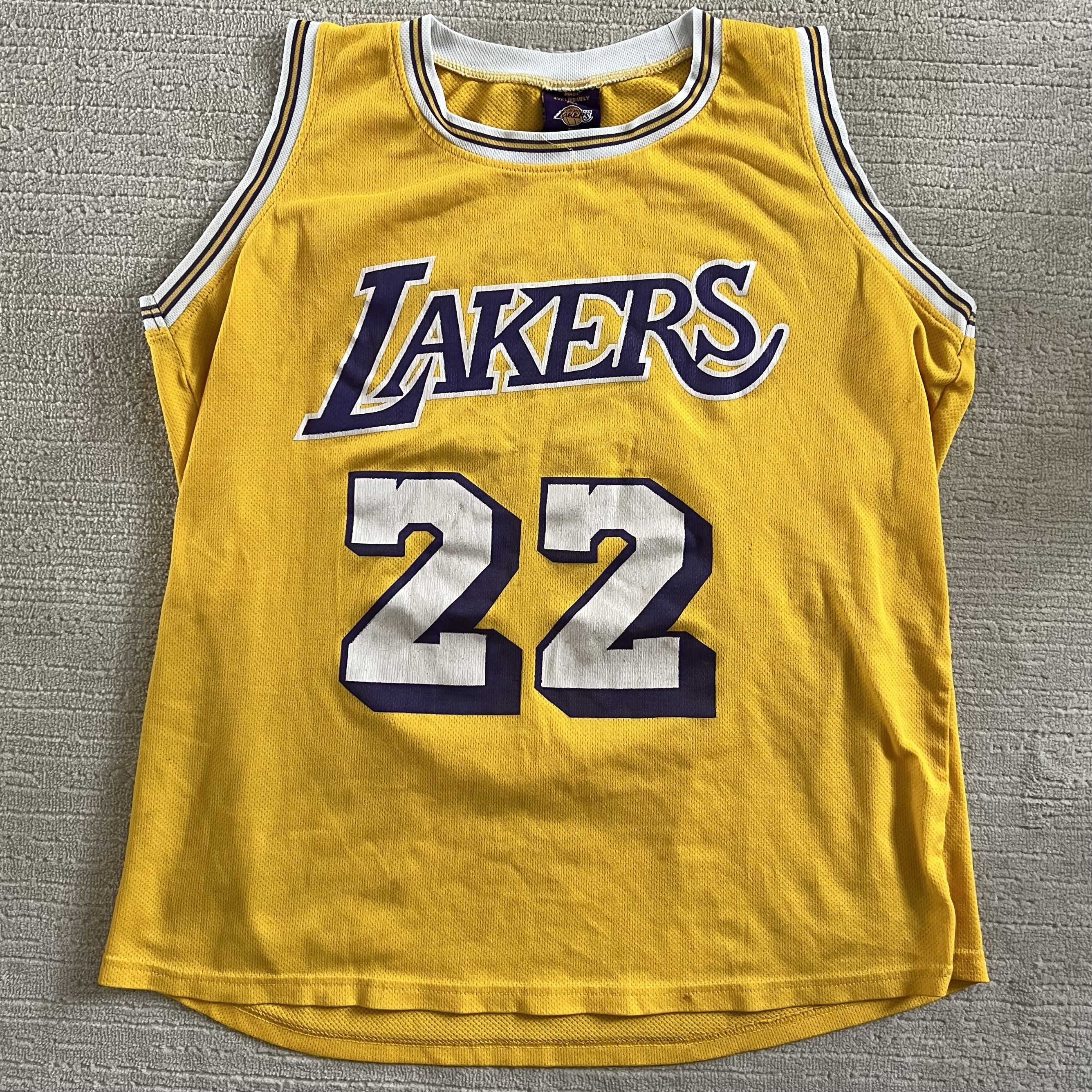 NBA × Vintage Elgin Baylor Los Angeles Lakers Jersey Size US XL / EU 56 / 4 - 1 Thumbnail