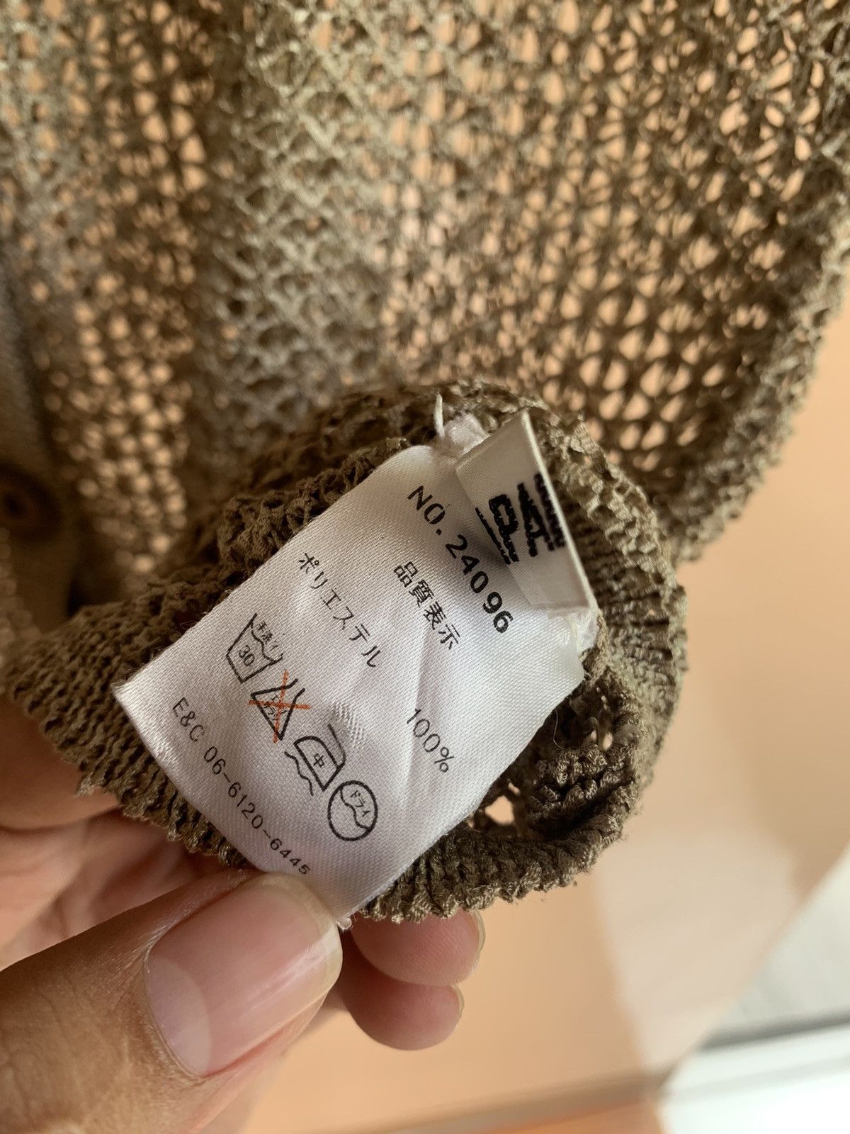 Issey Miyake × Japanese Brand 💸BINDINGOFFER💸Fishnet Japanese meshtop lgb ifsixwasnine Size US S / EU 44-46 / 1 - 6 Thumbnail