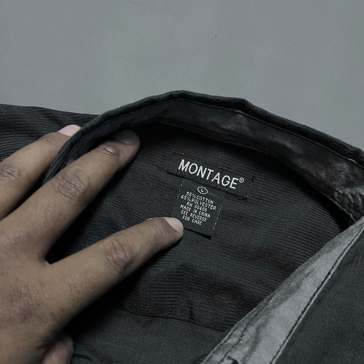 Montage Vintage Montage button up zipper pocket Size US L / EU 52-54 / 3 - 5 Thumbnail