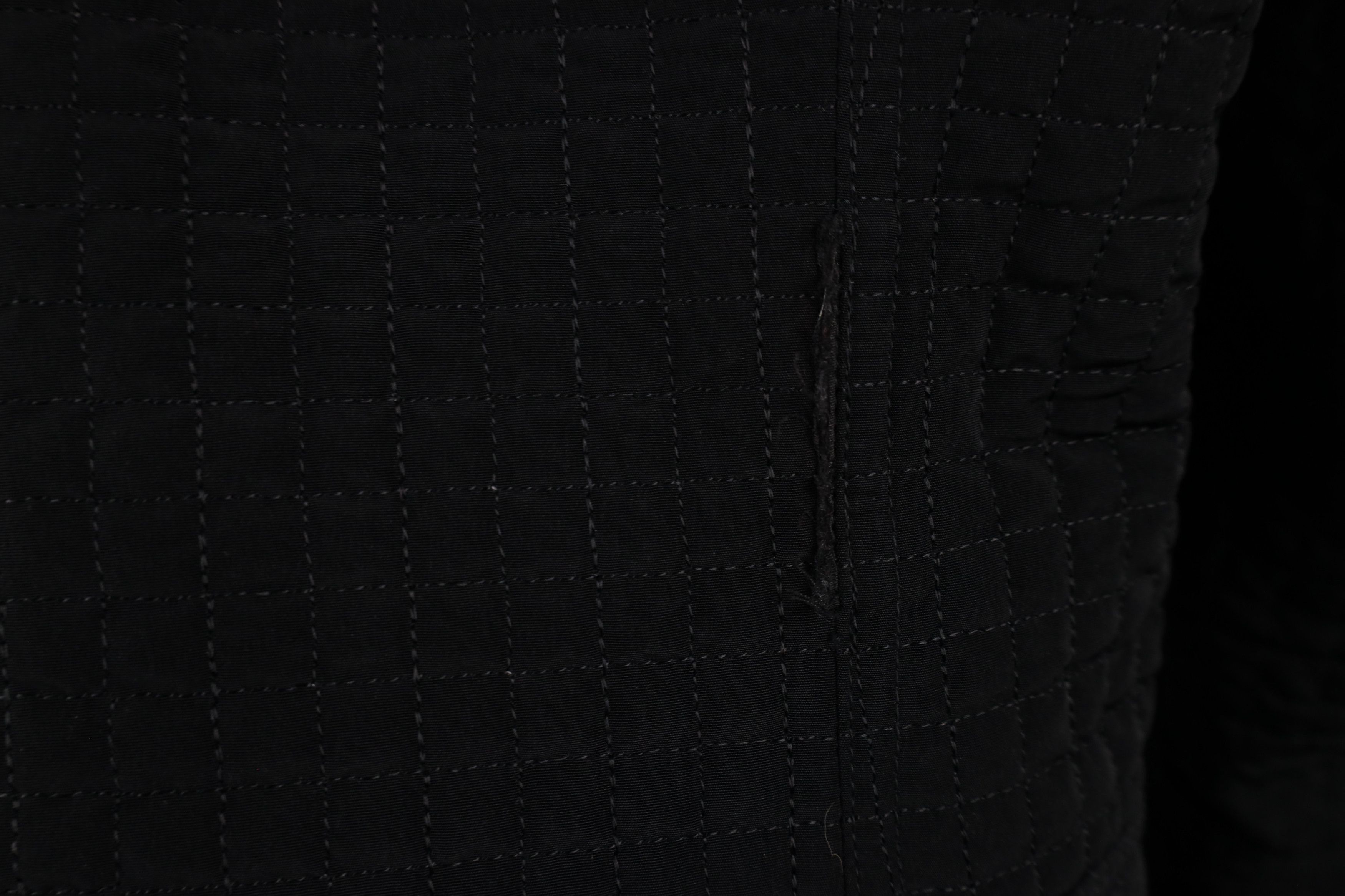 Esprit × Vintage Vintage 90s Y2K Esprit Babydoll Quilted Jacket Coat Black Size M / US 6-8 / IT 42-44 - 11 Thumbnail