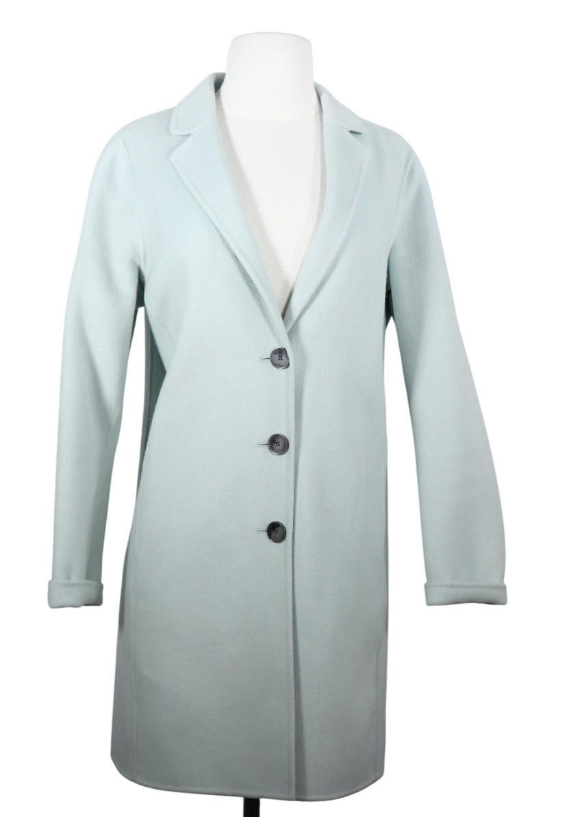 Banana Republic Banana Republic Women Small Green Aqua Surf Mid Coat Jacket Size S / US 4 / IT 40 - 2 Thumbnail