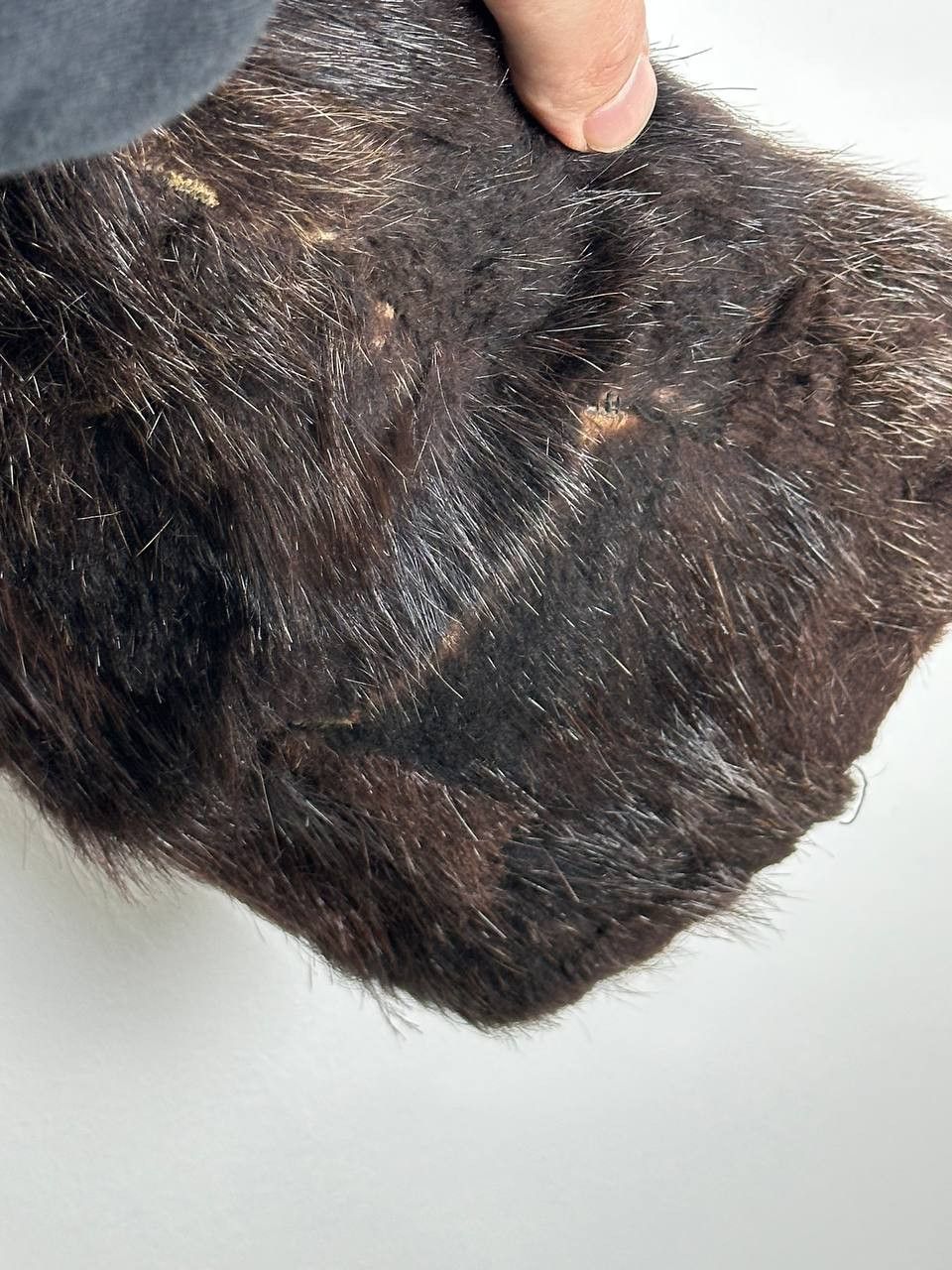 Vintage Vintage Real Fur Coat Luxury Brown Size L / US 10 / IT 46 - 13 Thumbnail