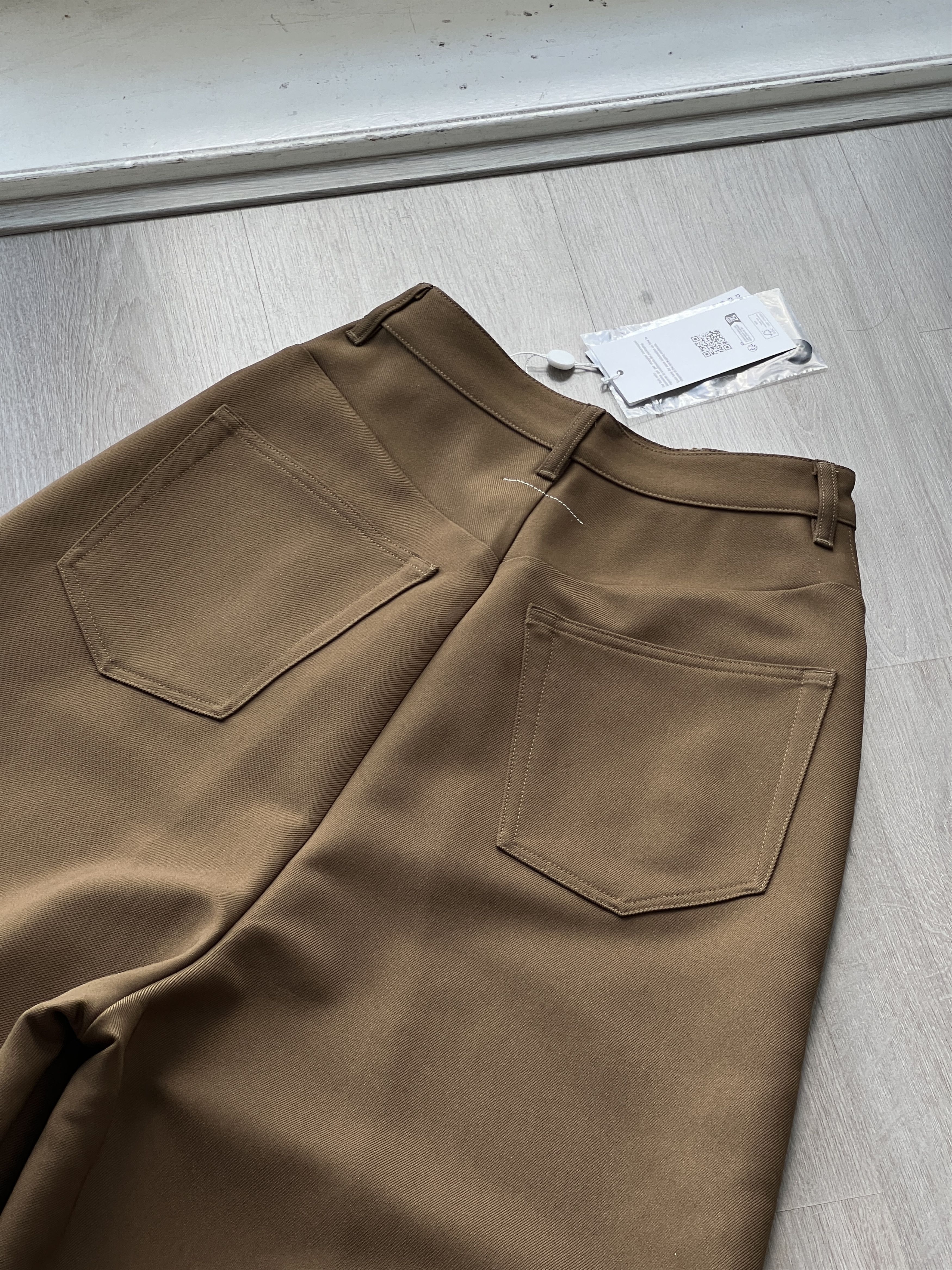 Maison Margiela MM6 Maison Margiela Pants 5 Pockets Khaki Size 24" / US 00 / IT 34 - 7 Thumbnail