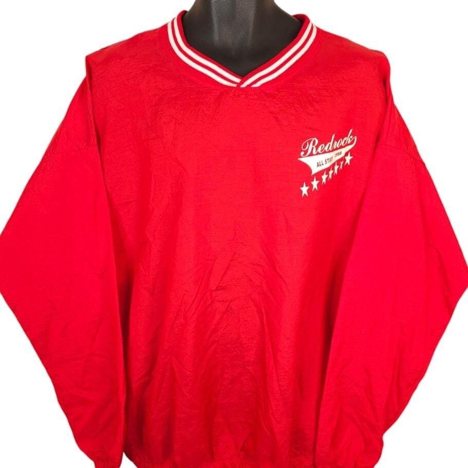 Vintage Vintage Redrock Little League Windbreaker Jacket Mens XL Size US XL / EU 56 / 4 - 1 Thumbnail