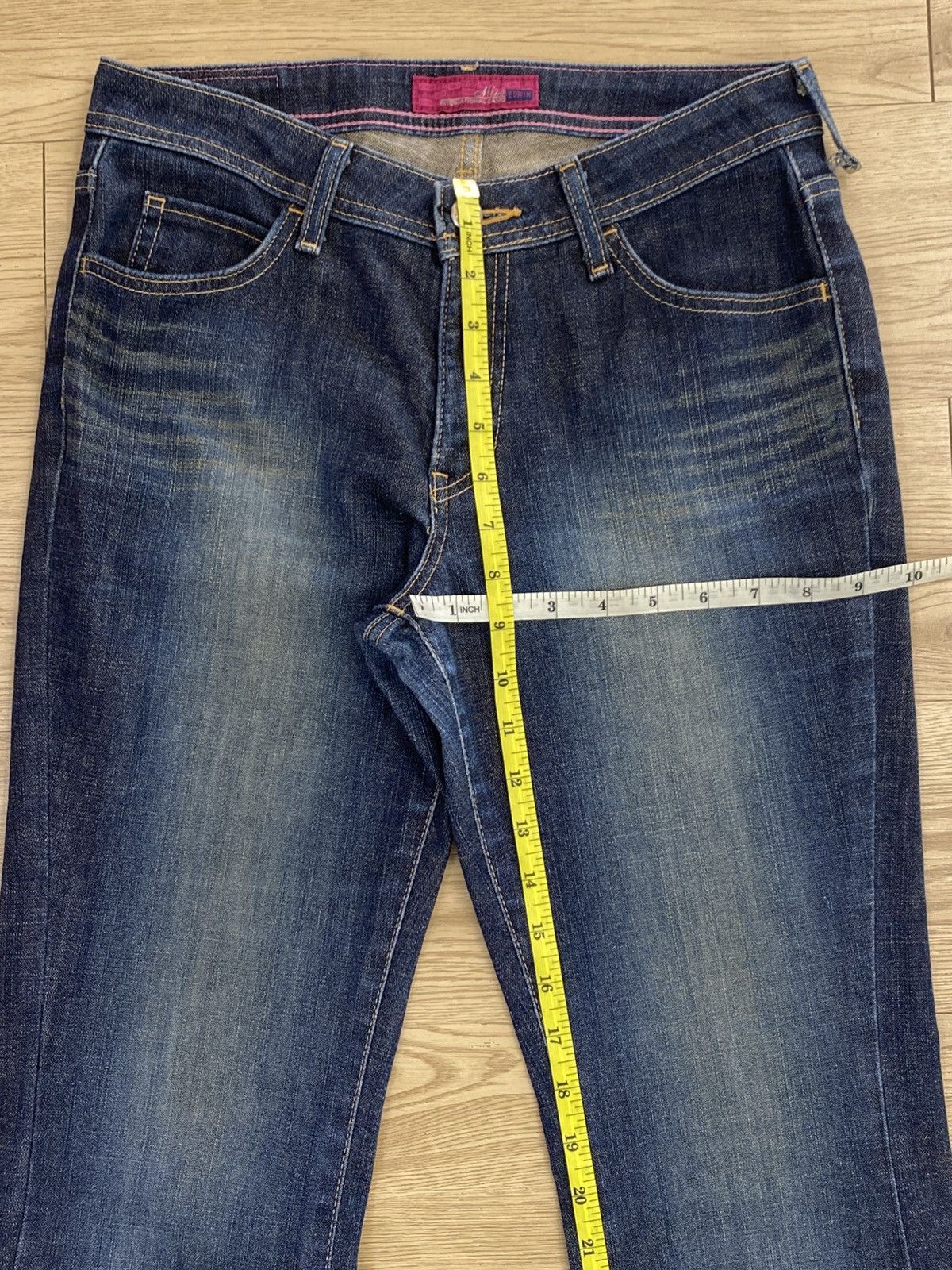 Edwin Miss Edwin Blue Wash Style Flare Jeans Size 26" / US 2 / IT 38 - 15 Thumbnail