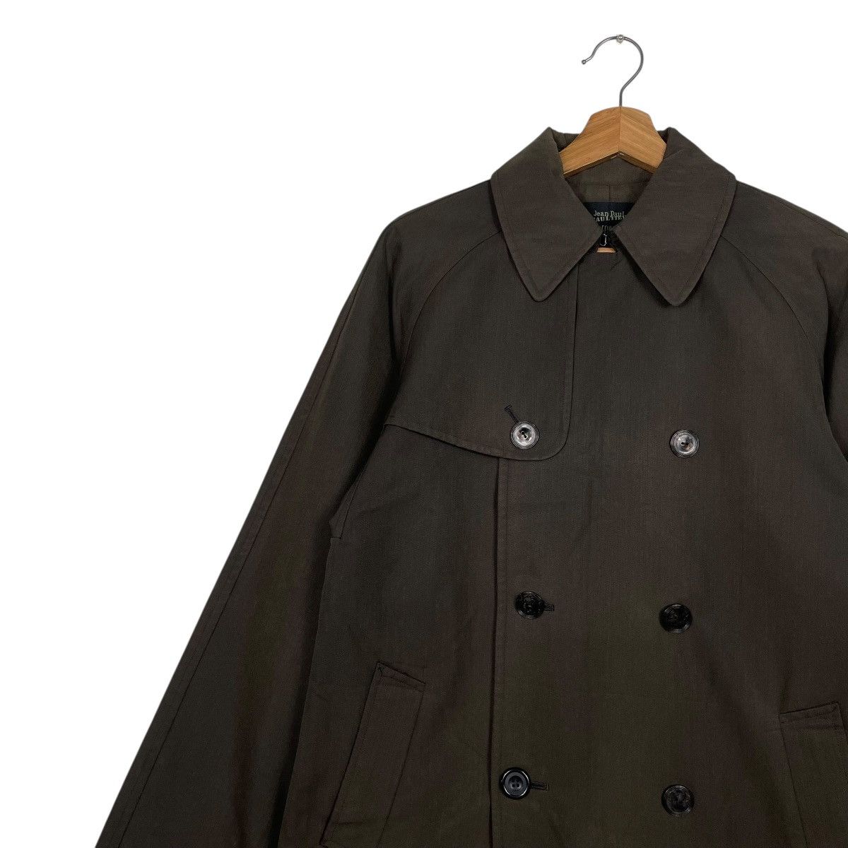 Jean Paul Gaultier Jean Paul Gaultier Femme Double Breasted Wool Trenchcoat Size S / US 4 / IT 40 - 6 Thumbnail
