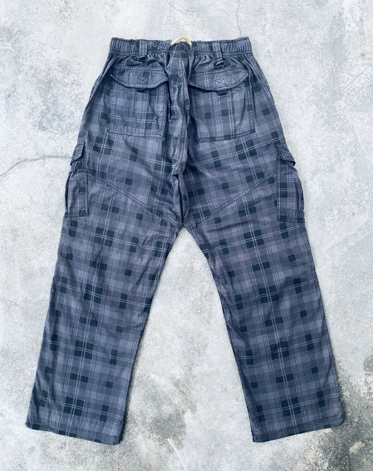 Vintage Vintage Grind Skateboard Plaid Cargo Pants Size US 30 / EU 46 - 2 Thumbnail