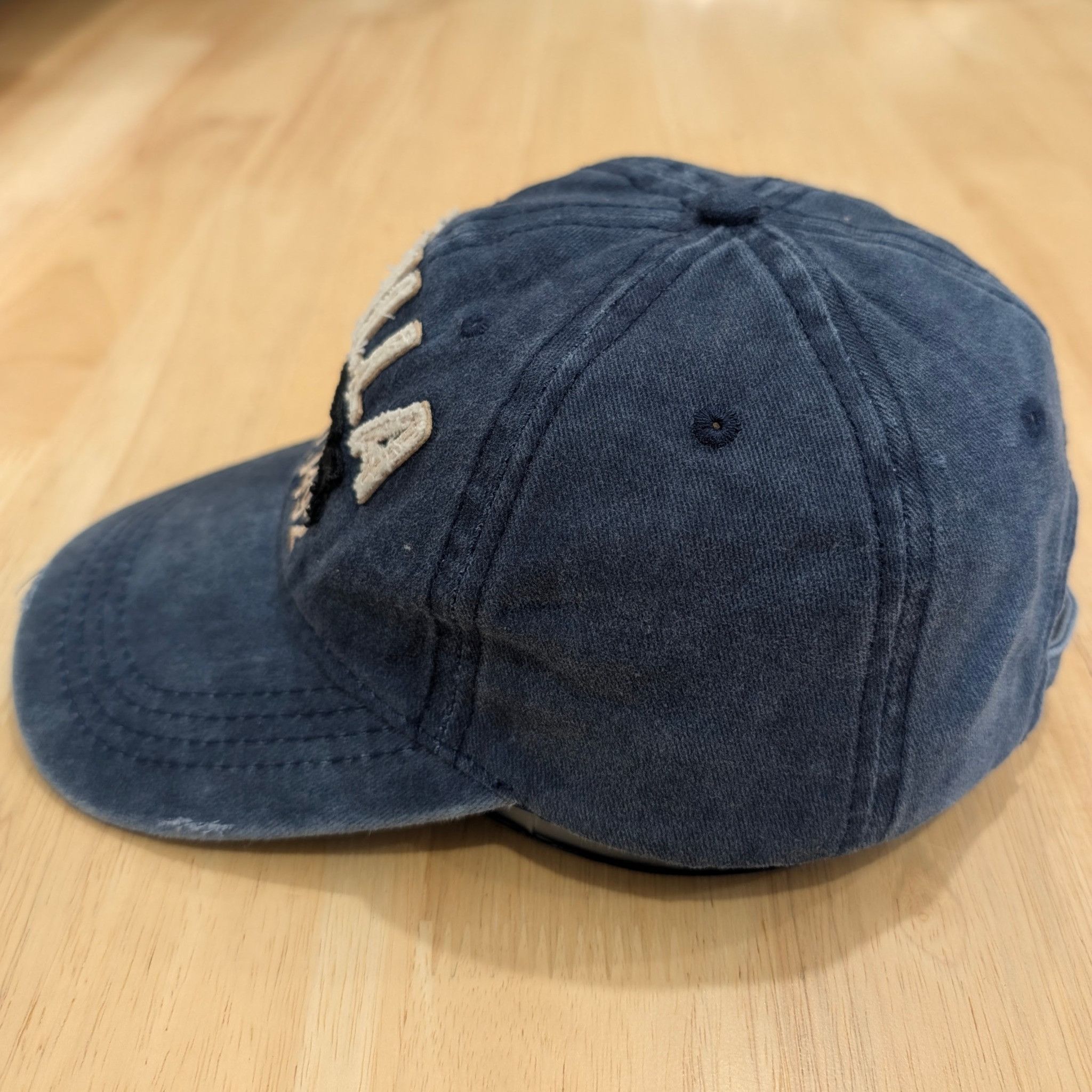 Other Sevilla SVA Est. 1492 Distressed Baseball Cap Blue Size ONE SIZE - 4 Thumbnail
