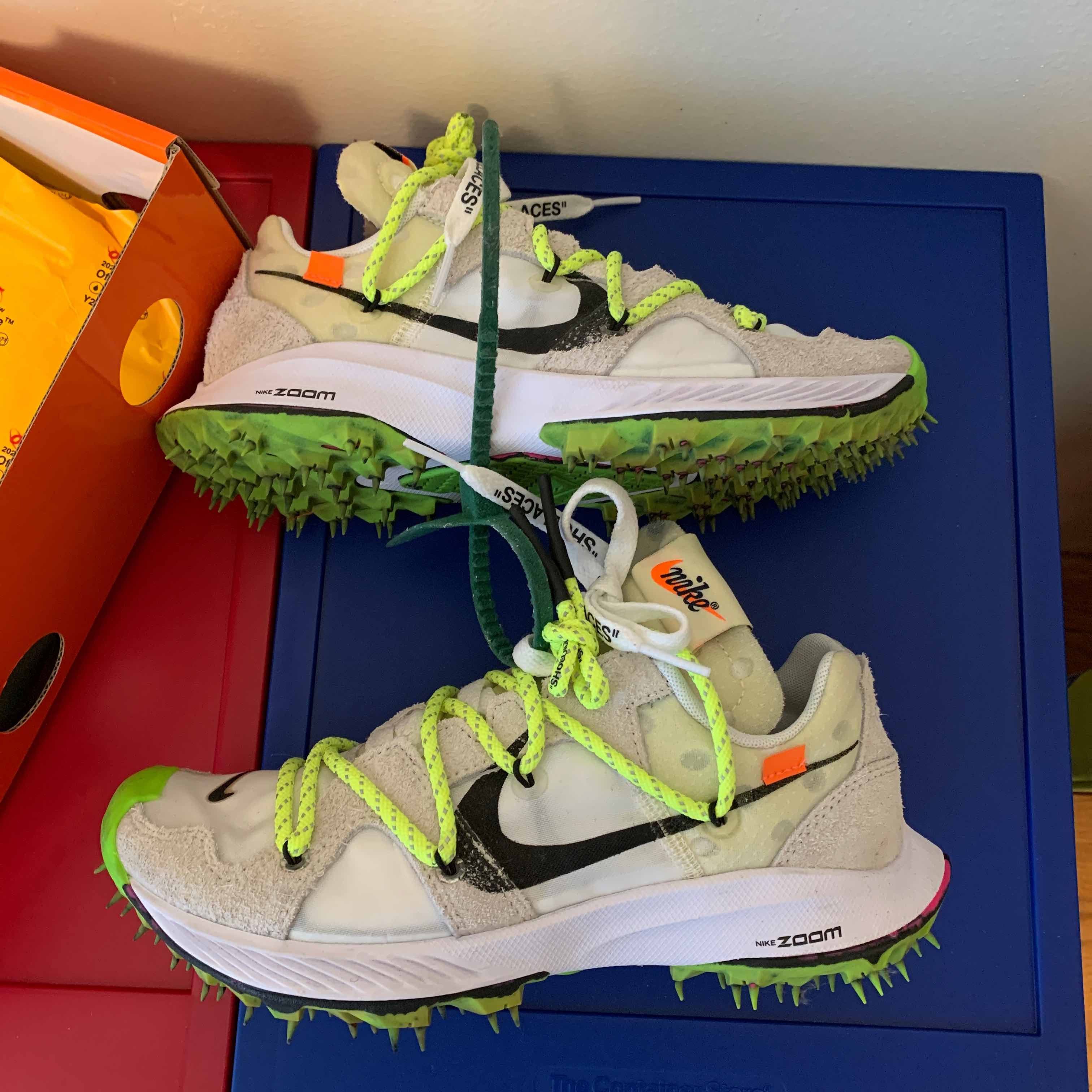 Nike off white athlete in progress best sale