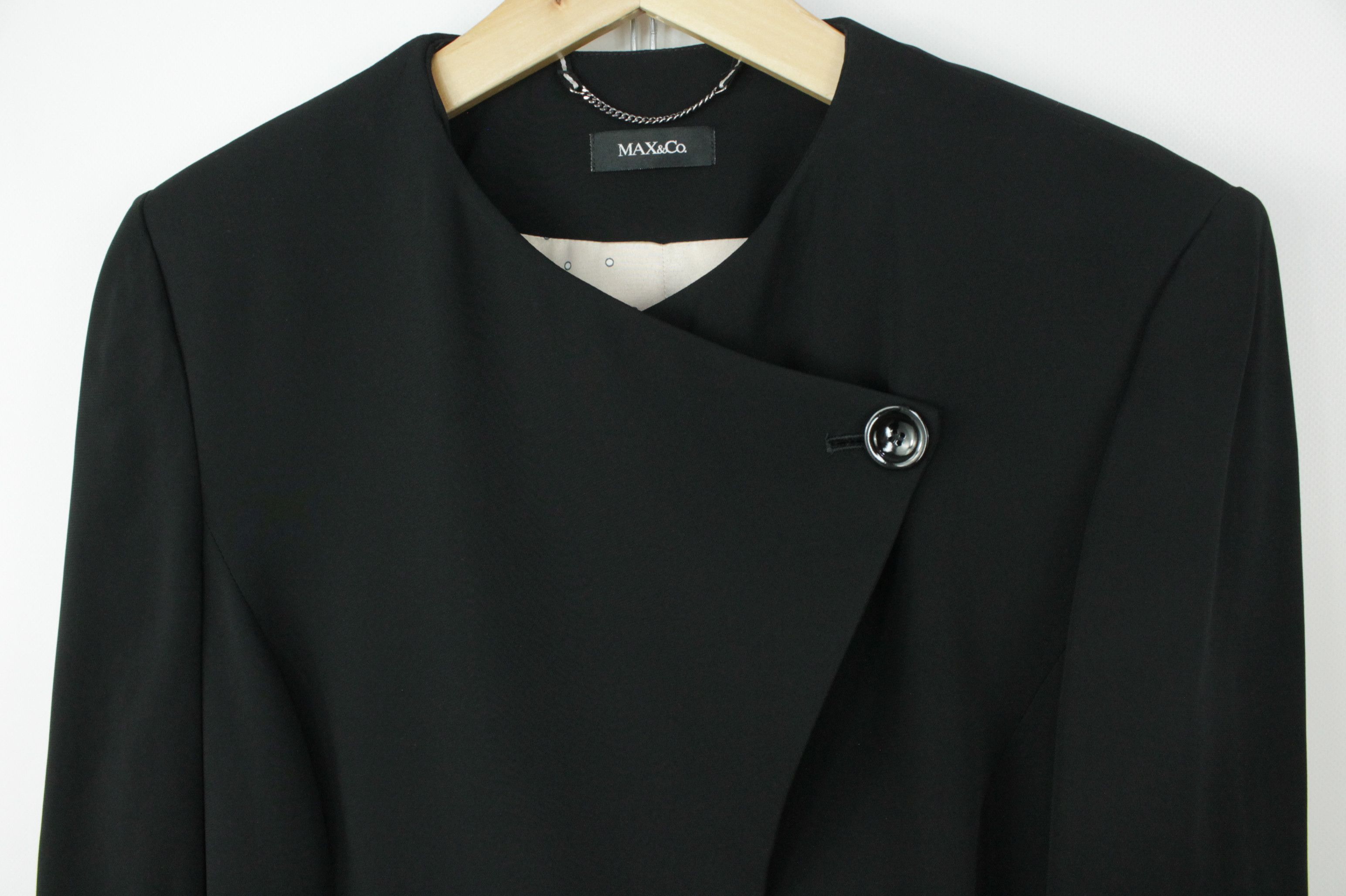 Max Mara × Weekend Max Mara Weekend Max Mara Stretch Viscose Blend Formal Blazer Jacket Size XL / US 12-14 / IT 48-50 - 2 Thumbnail