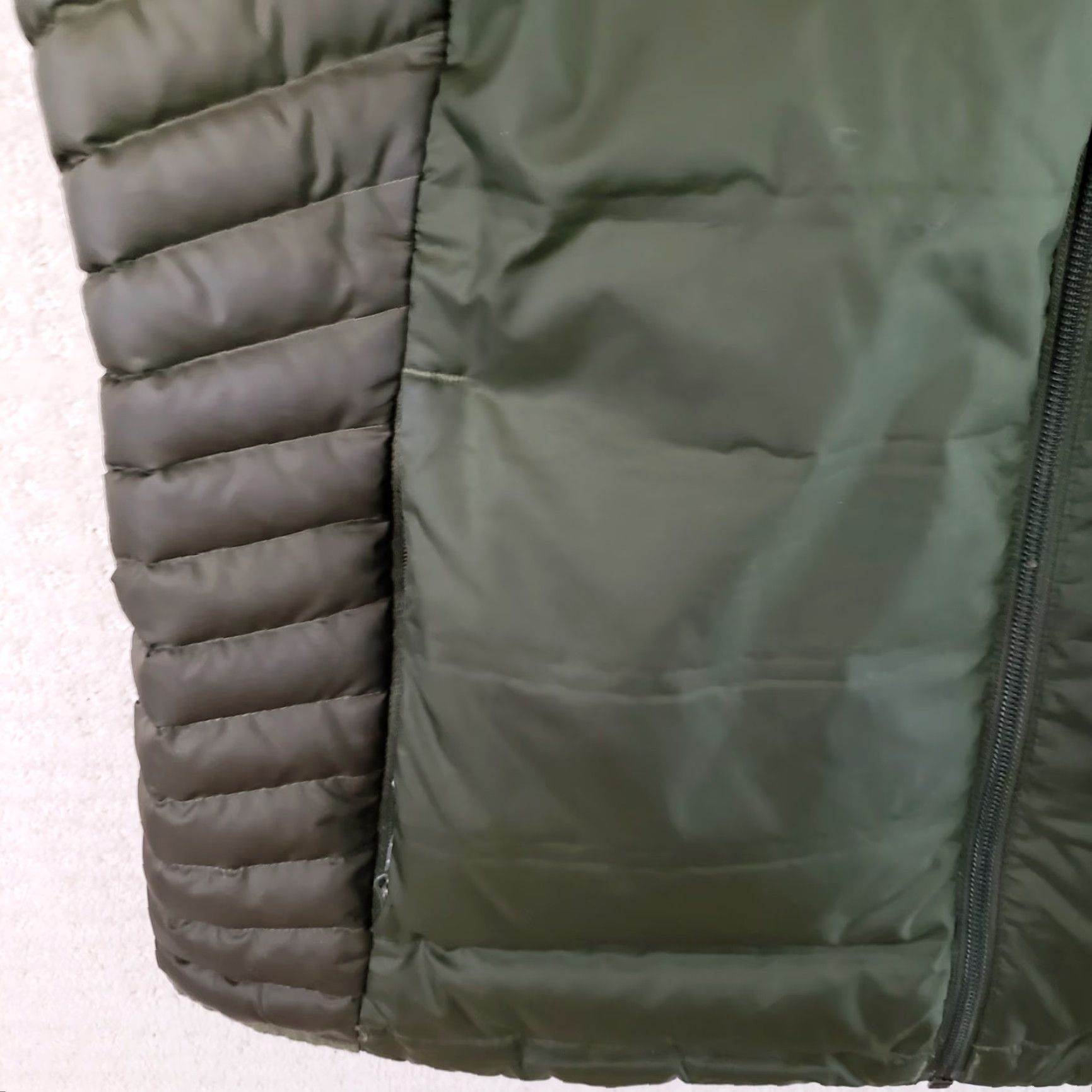 Vintage Columbia Puffer Vest Women L Dark Green Full-Zip White Omni-Heat Size L / US 10 / IT 46 - 7 Thumbnail